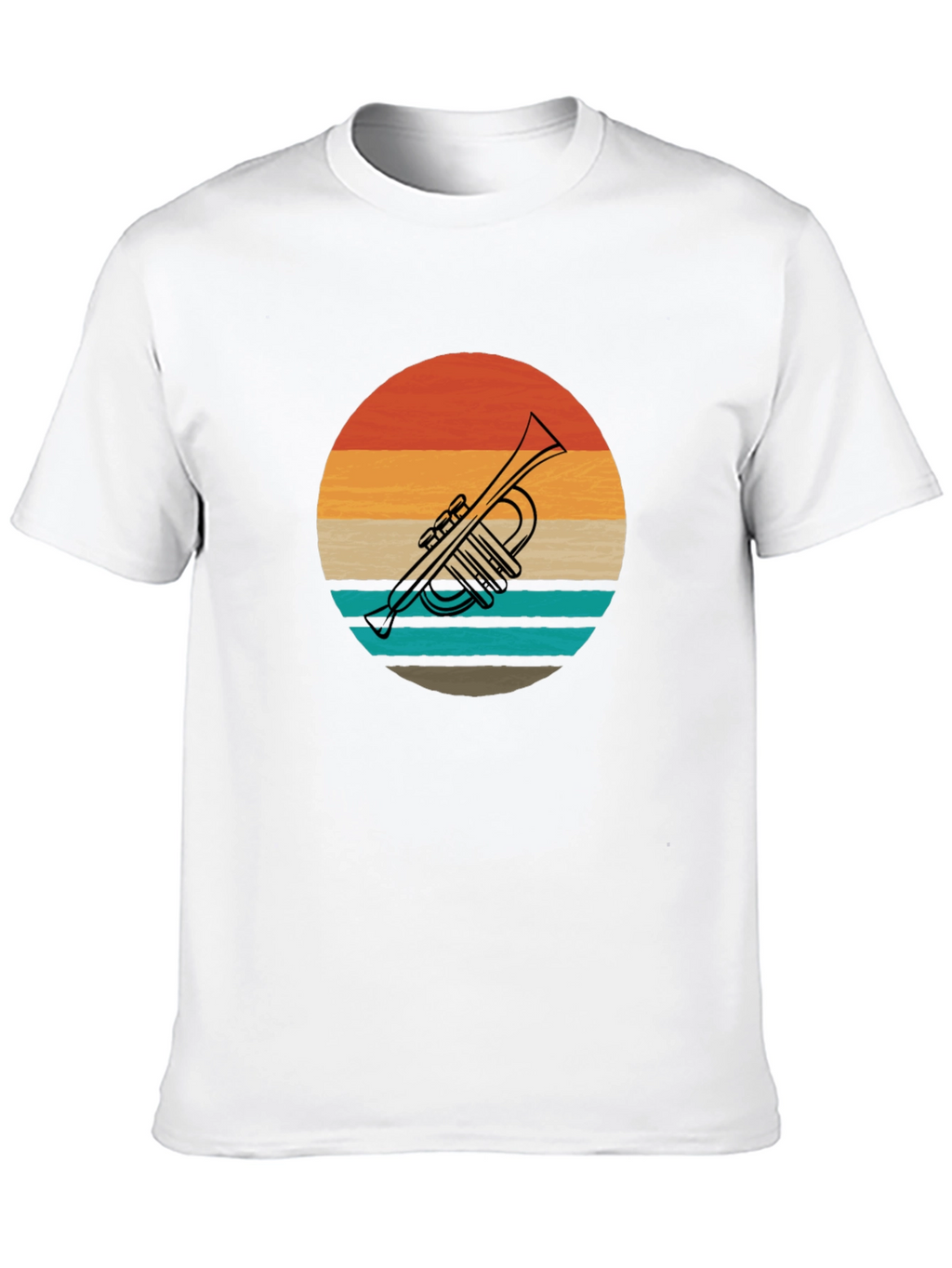 Retro Trumpet Graphic Tee