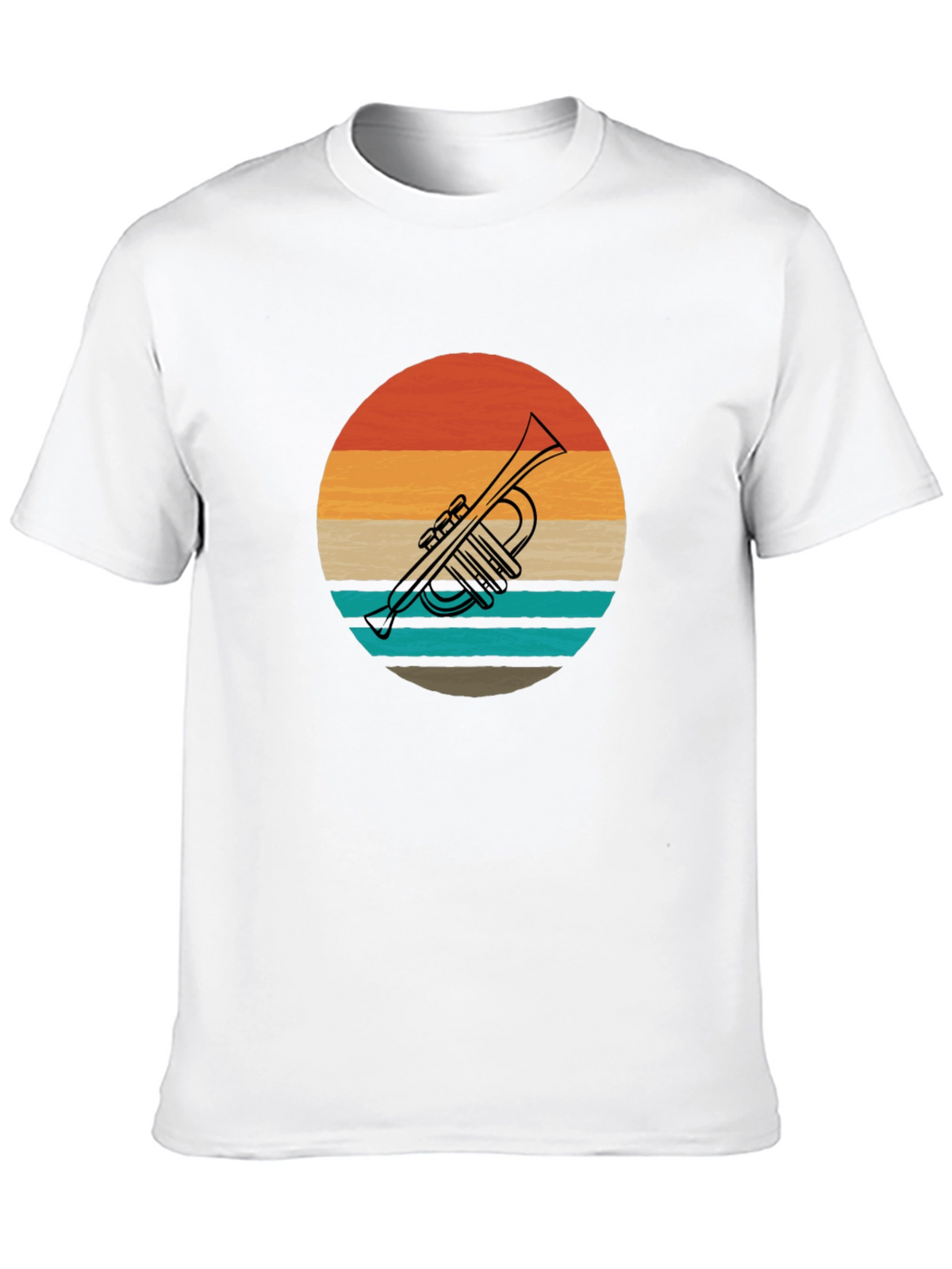 Retro Trumpet Graphic Tee