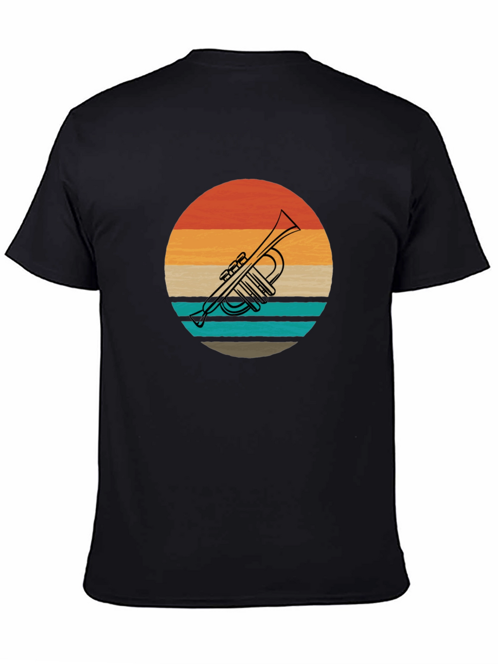 Retro Trumpet Graphic Tee