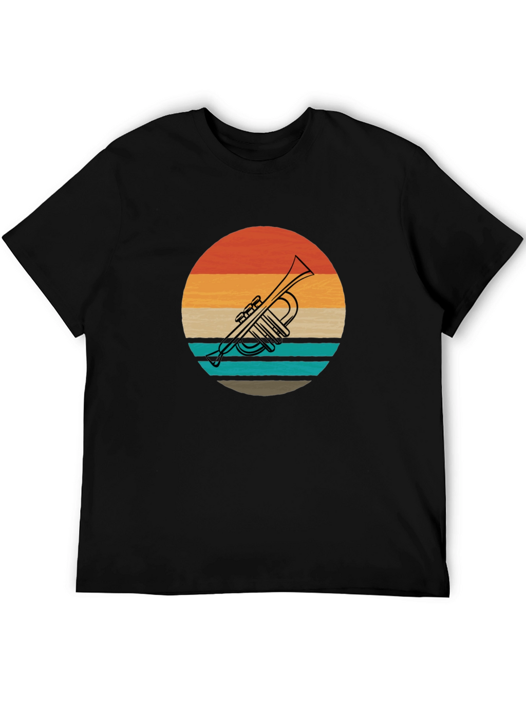 Retro Trumpet Graphic Tee