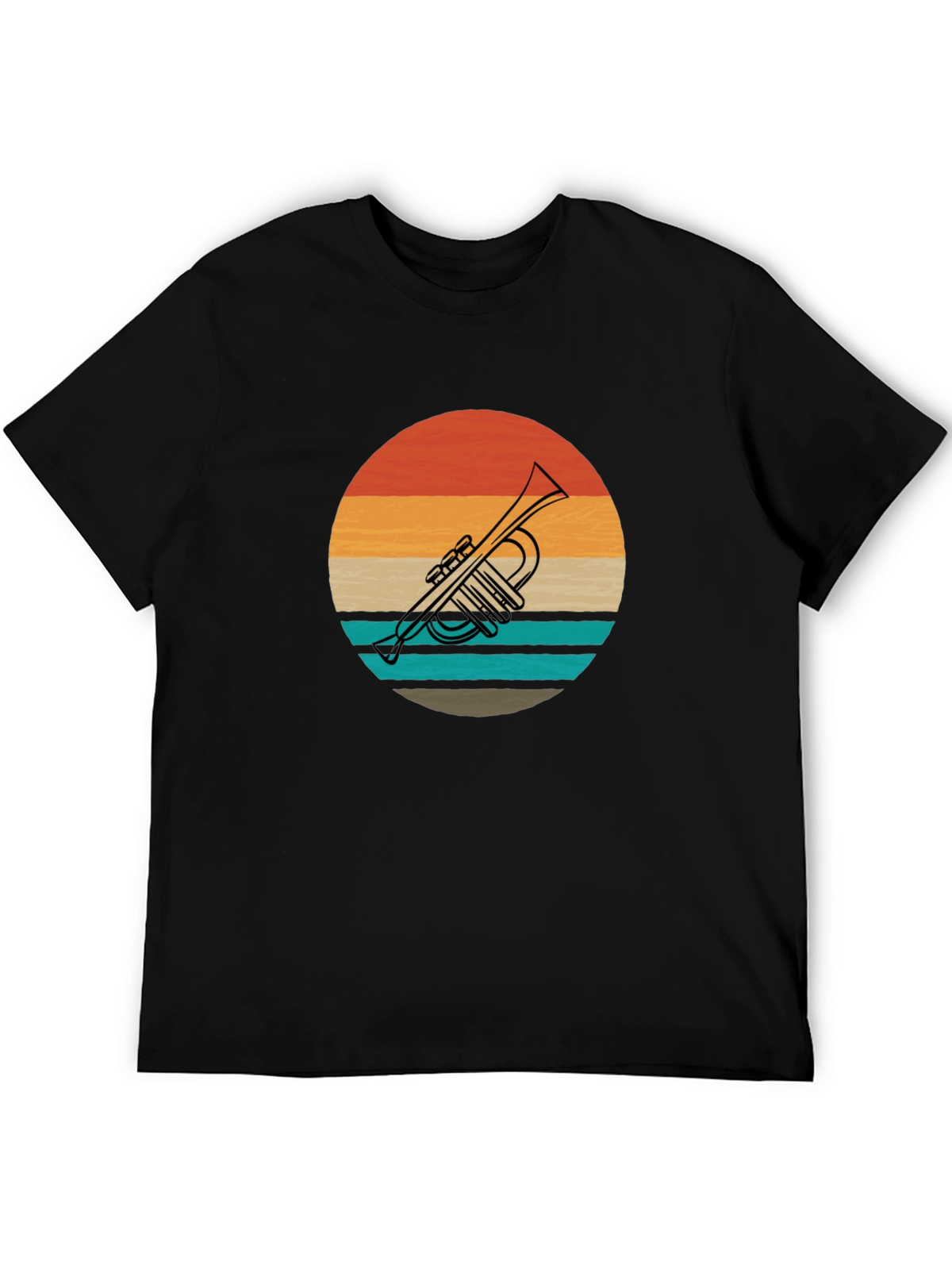 Retro Trumpet Graphic Tee