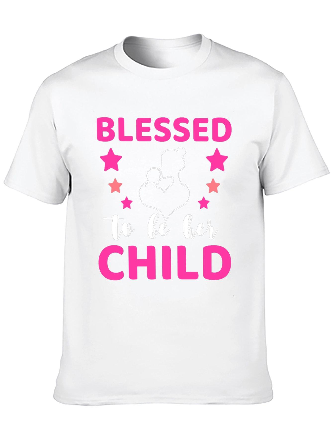 Blessed To Be Her Child Graphic T-Shirt