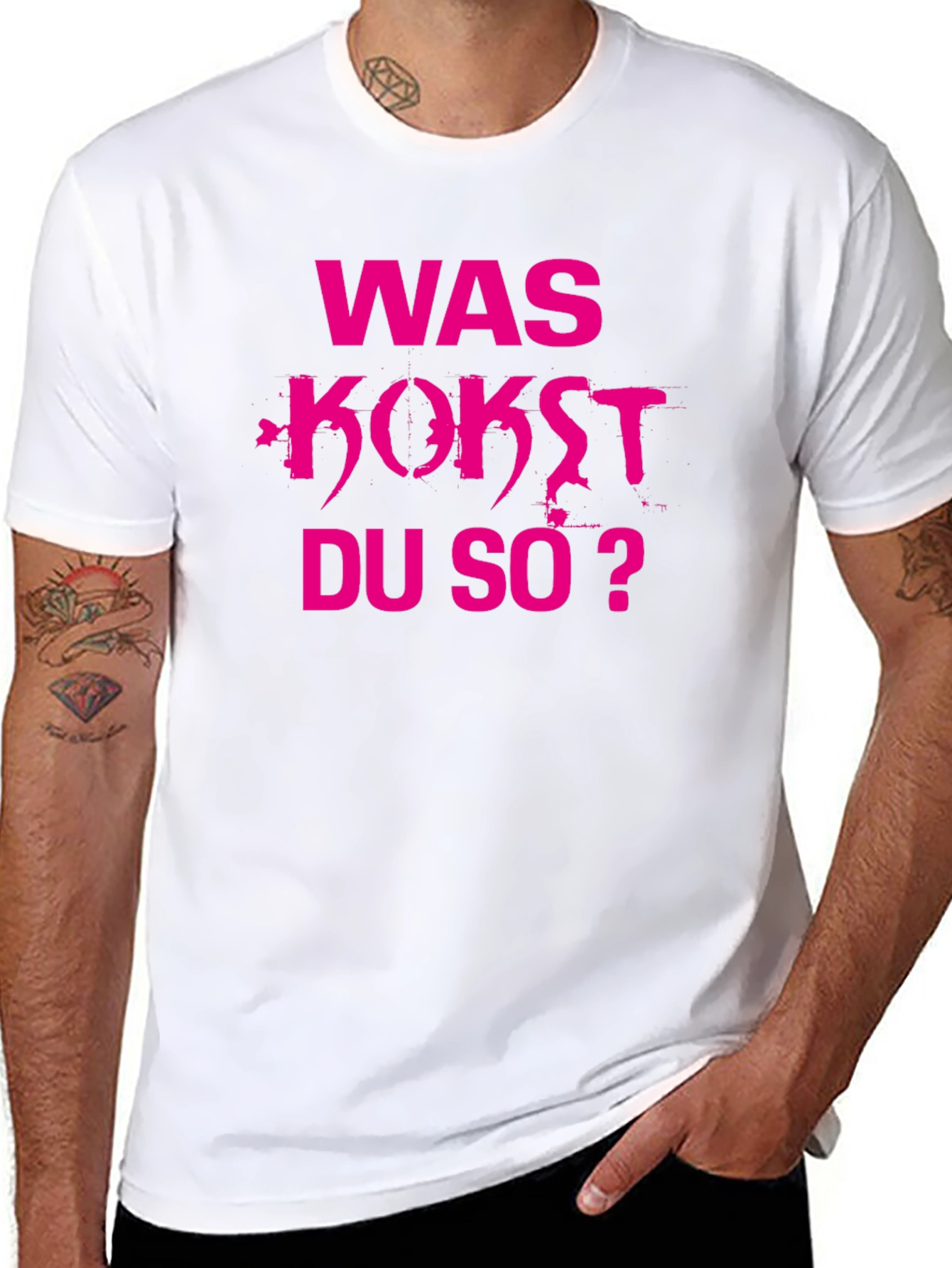 Was Kostet Du So? Mens T-Shirt