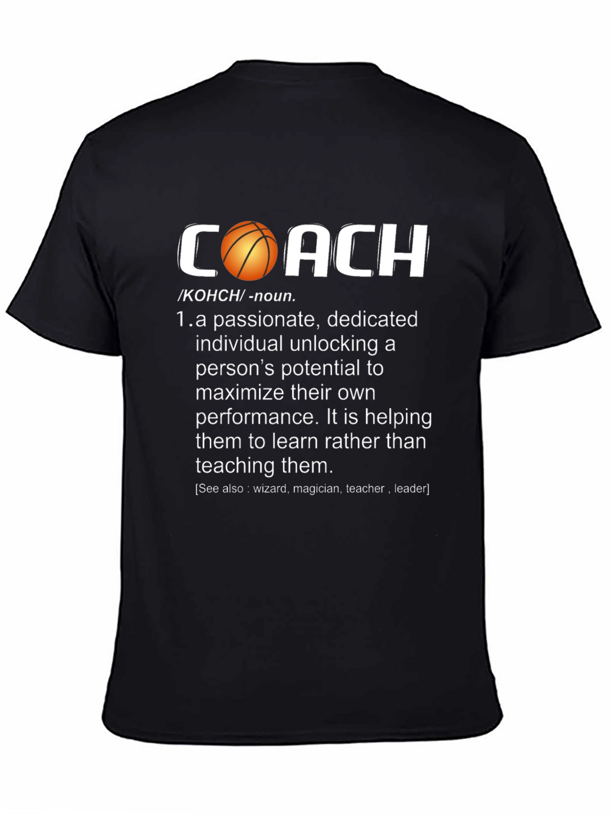 Coach Definition Graphic T-Shirt