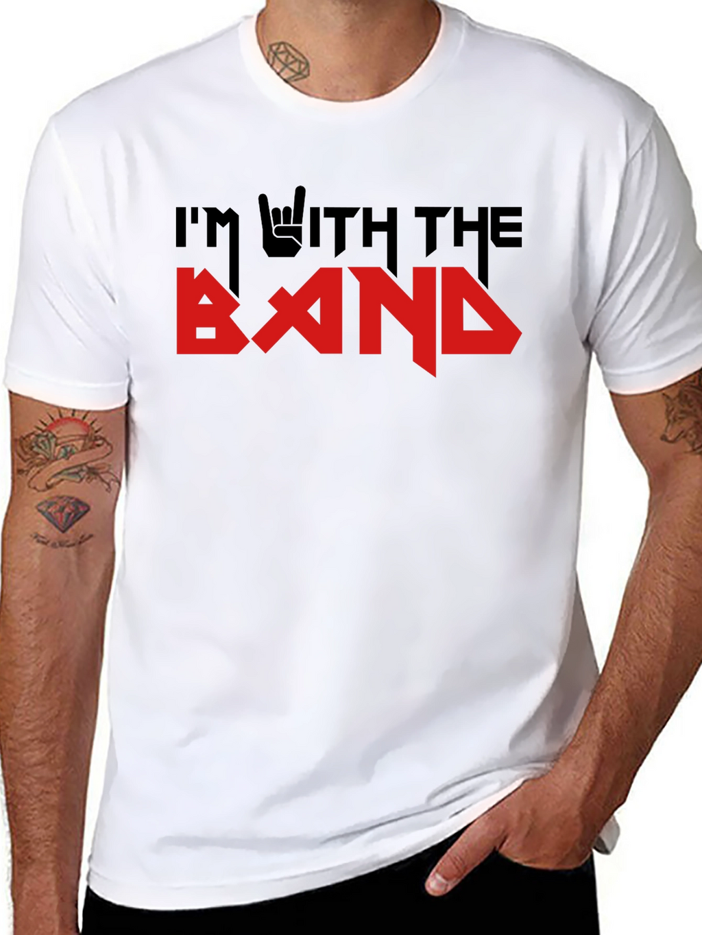 Im With the Band Graphic Tee