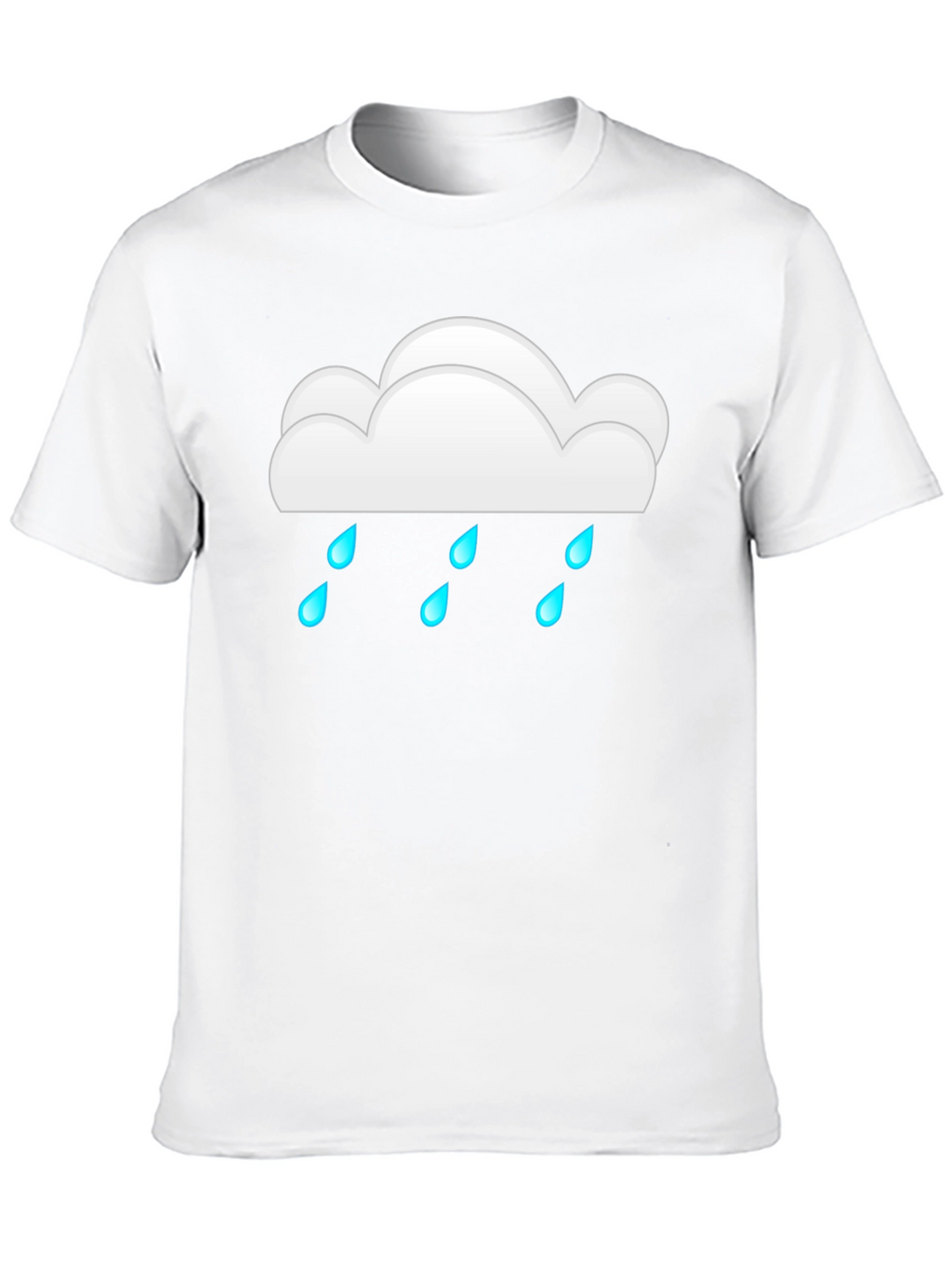 Rain Cloud Graphic Tee - Weather Lovers Shirt