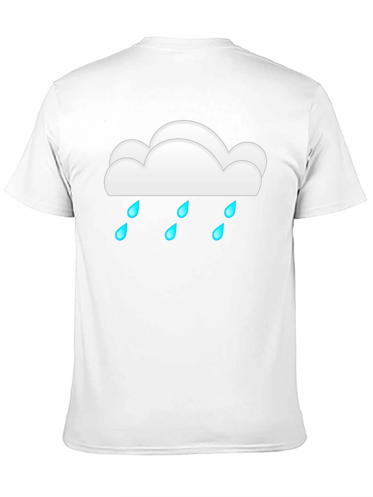 Rain Cloud Graphic Tee - Weather Lovers Shirt