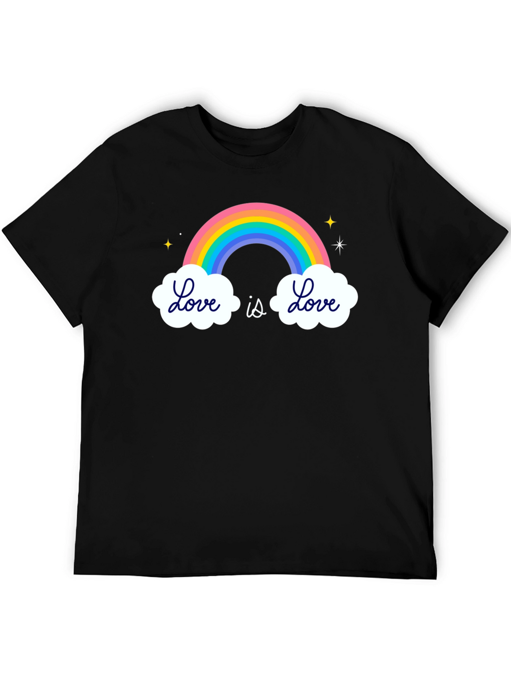 Love Is Love Rainbow Graphic T-Shirt
