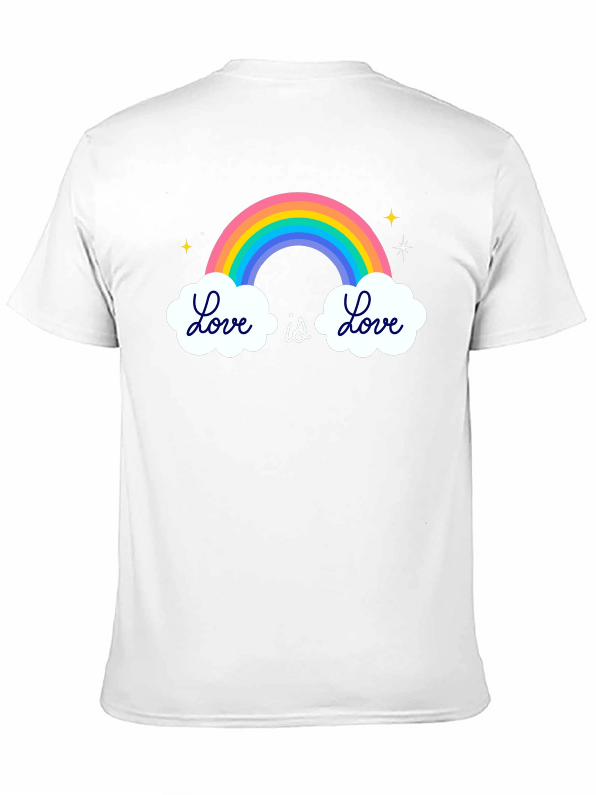 Love Is Love Rainbow Graphic T-Shirt