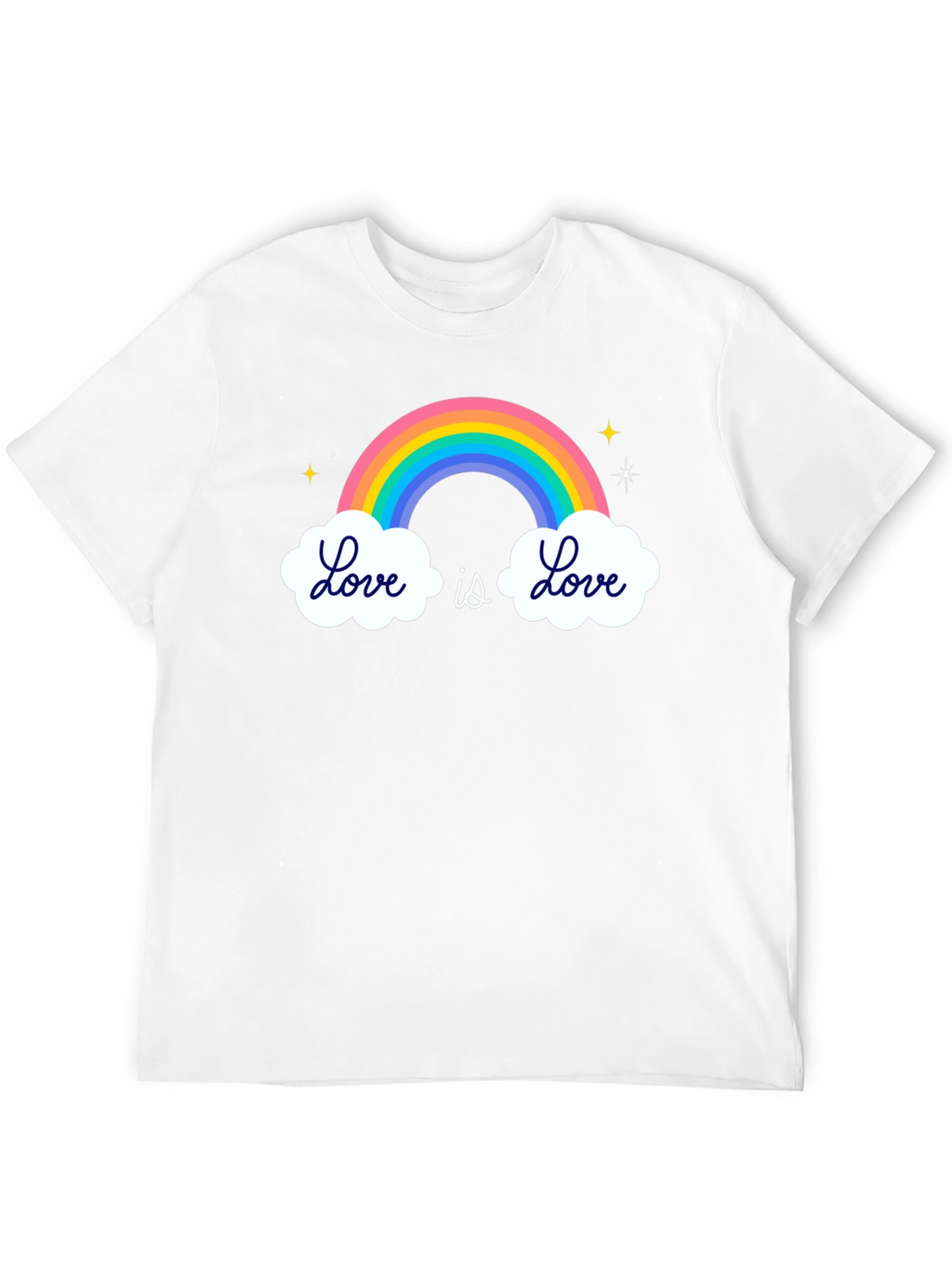 Love Is Love Rainbow Graphic T-Shirt