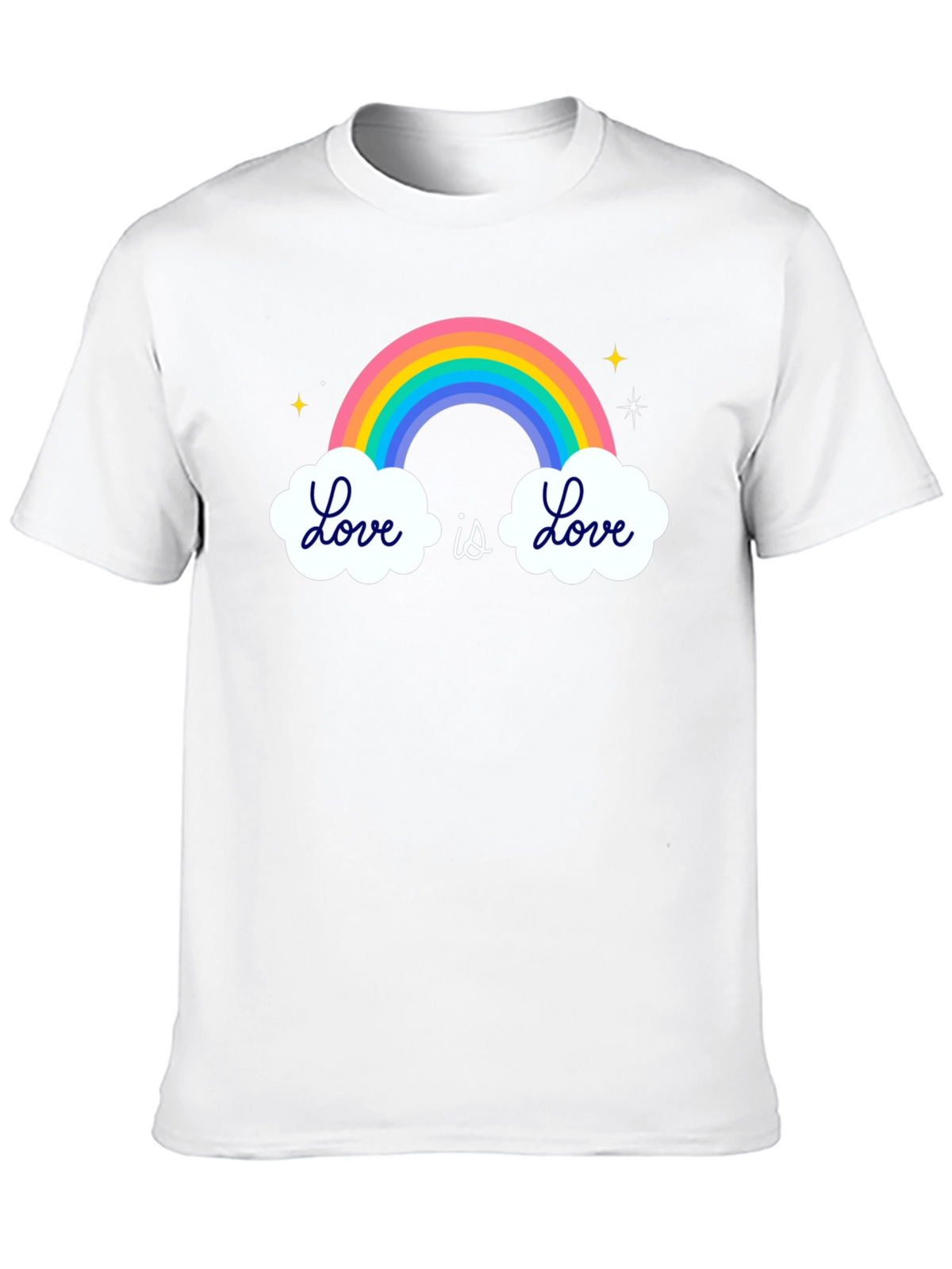 Love Is Love Rainbow Graphic T-Shirt