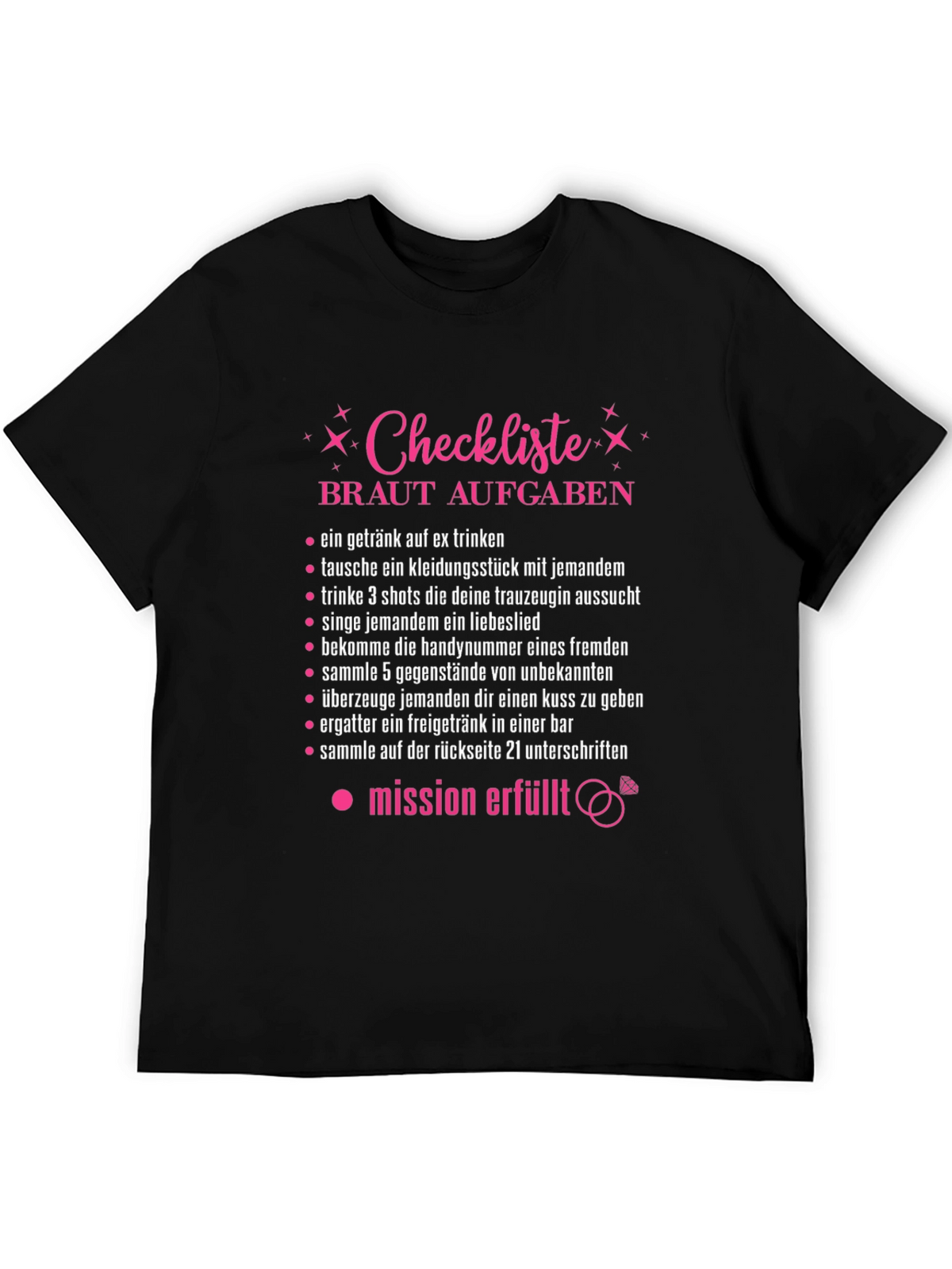 Bride To-Do List T-Shirt