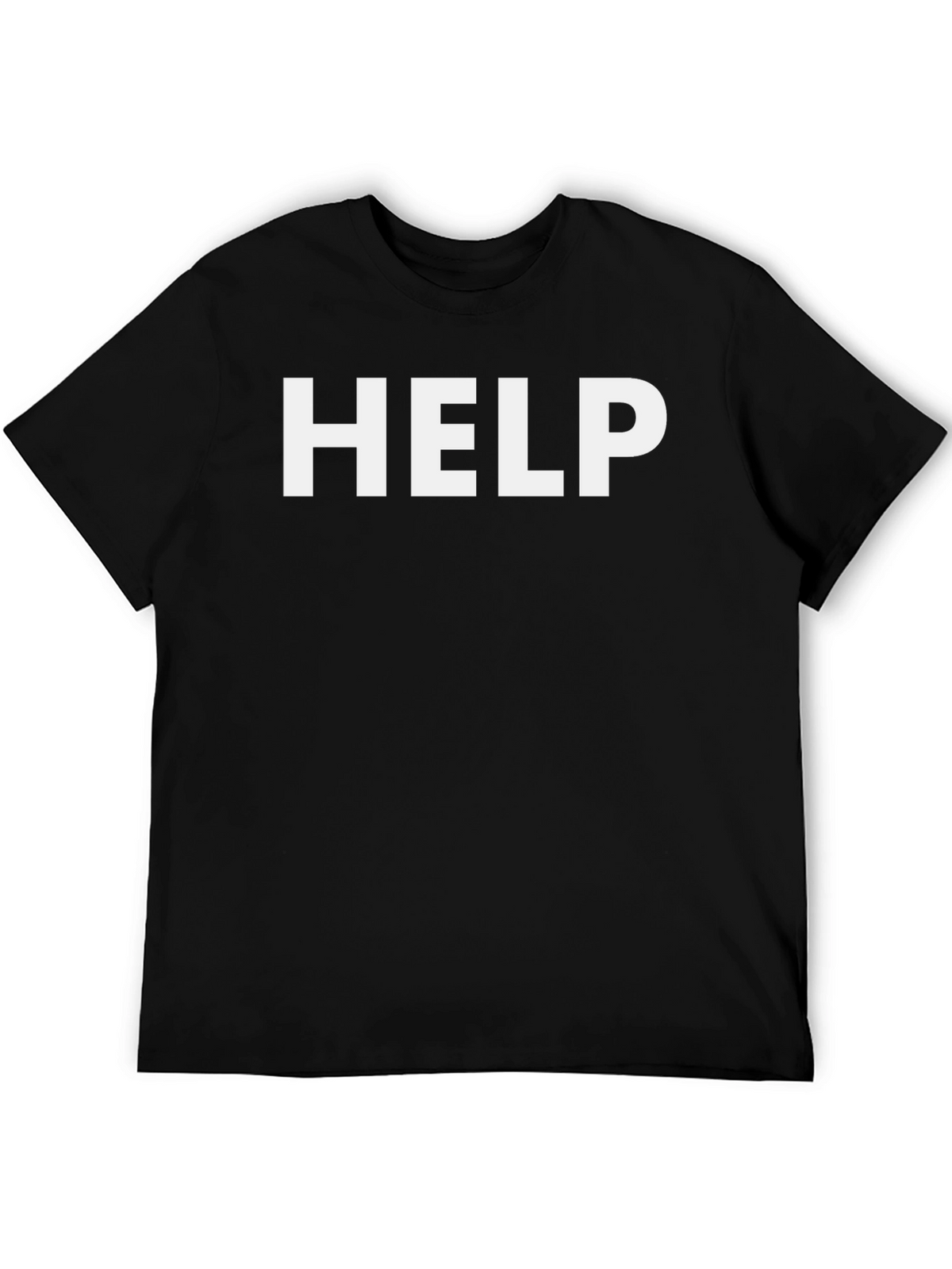 HELP Graphic Tee - Bold Statement T-Shirt