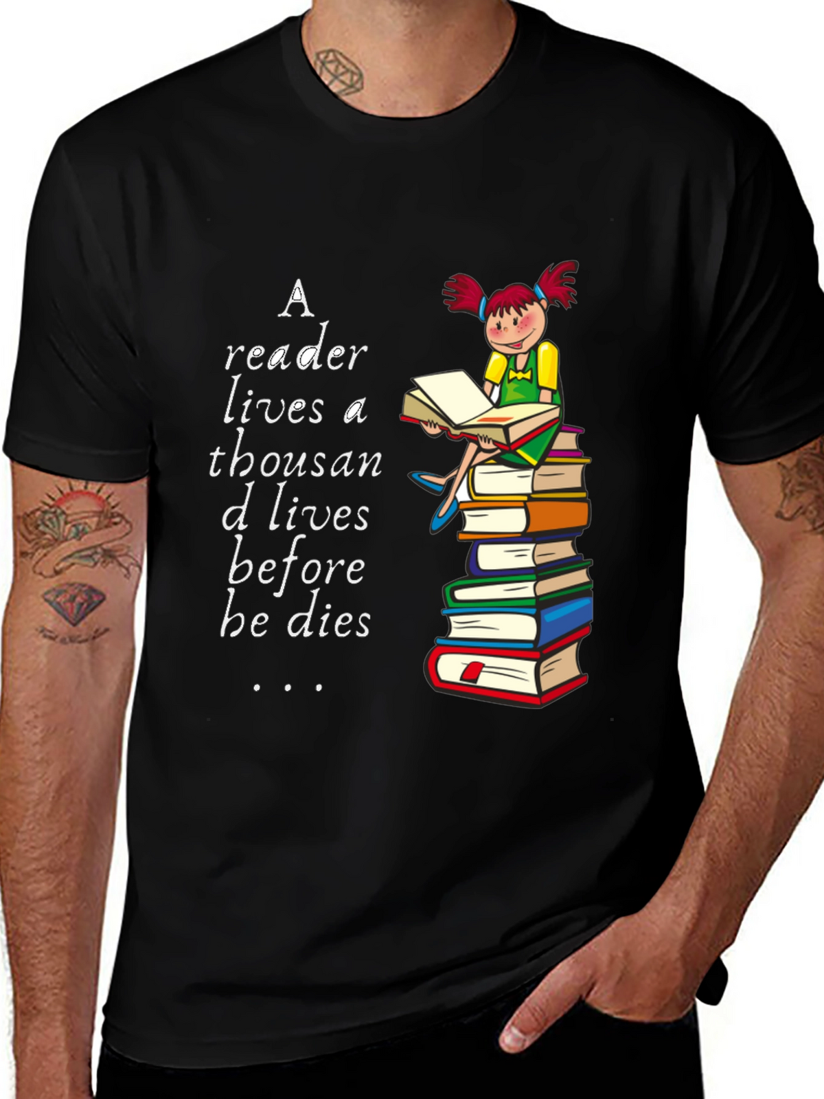 Readers Thousand Lives T-Shirt