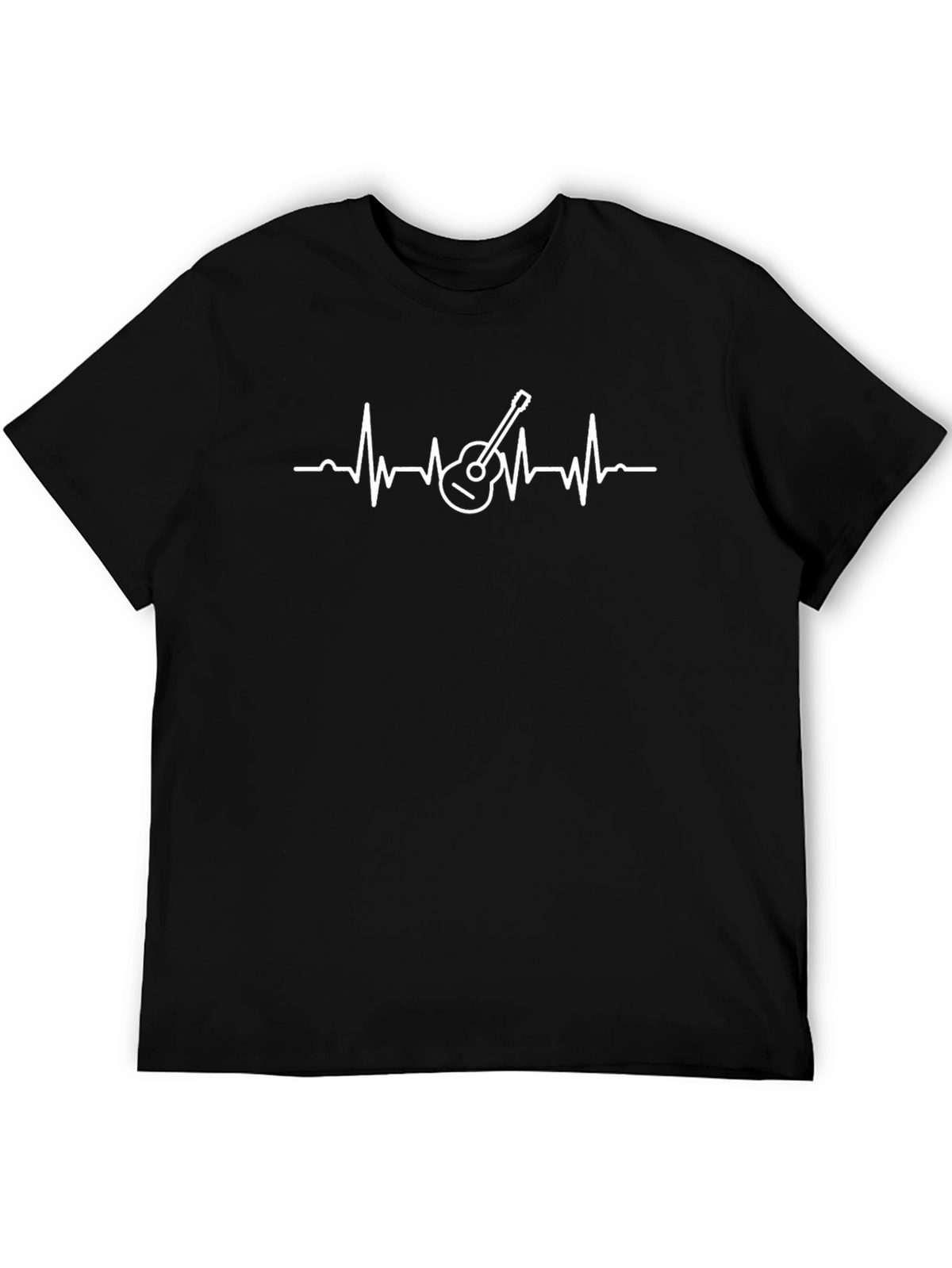 Guitar Heartbeat T-Shirt - Musicians Tee