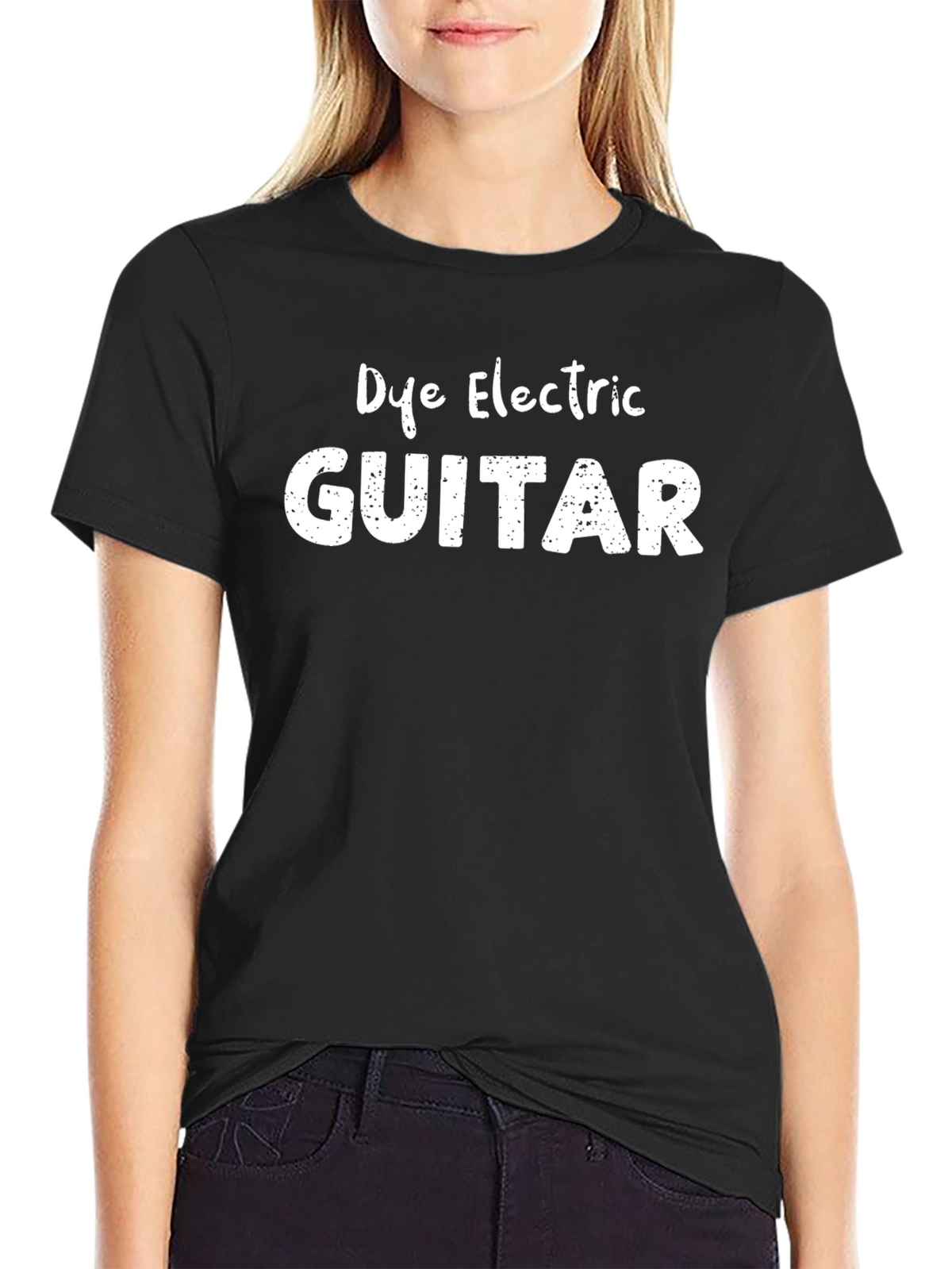 Dye Electric Guitar Graphic Tee