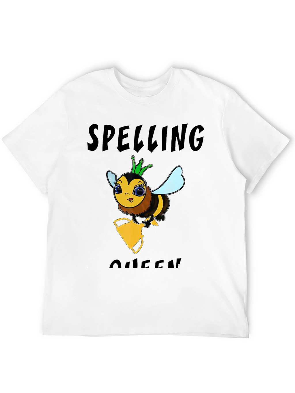 Spelling Bee Queen Black T-Shirt