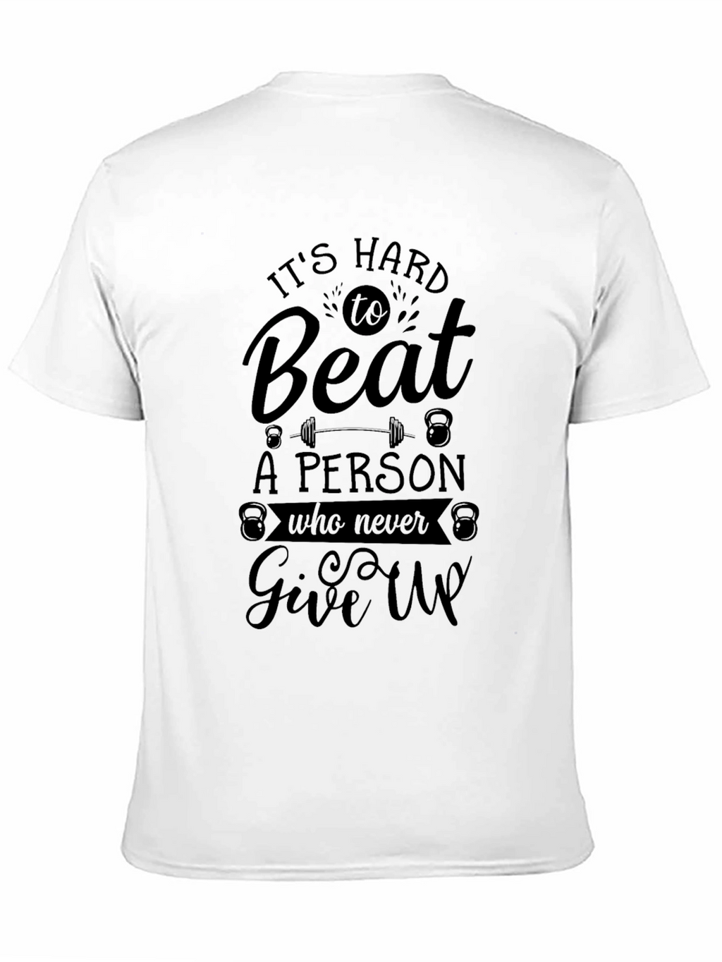 Its Hard to Beat Graphic Tee - Black