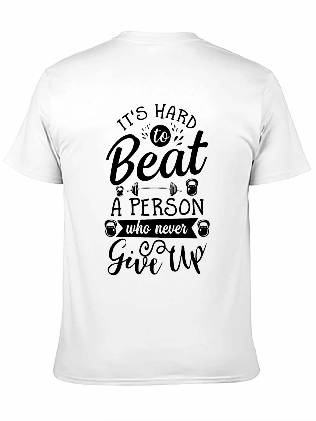 Its Hard to Beat Graphic Tee - Black