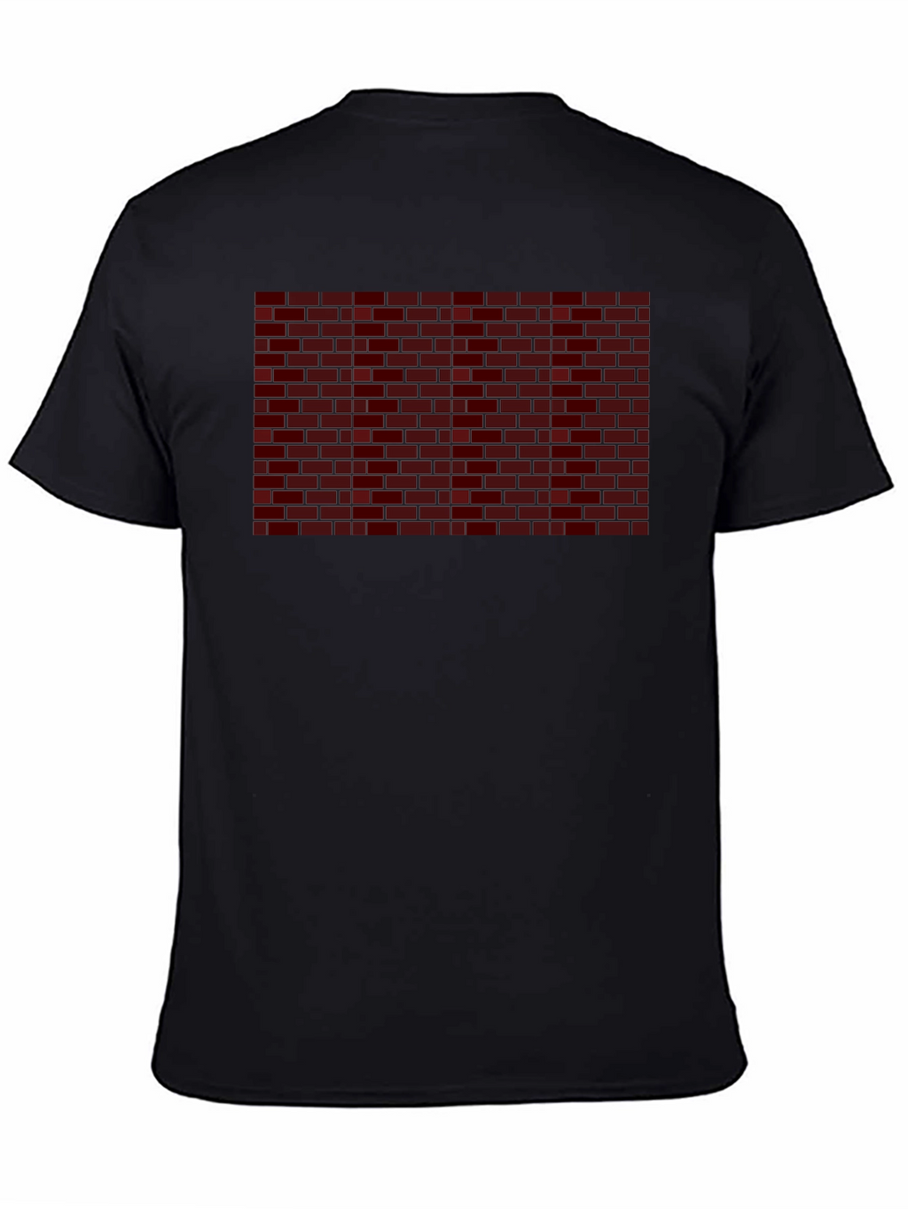 Brick Wall Graphic Print T-Shirt