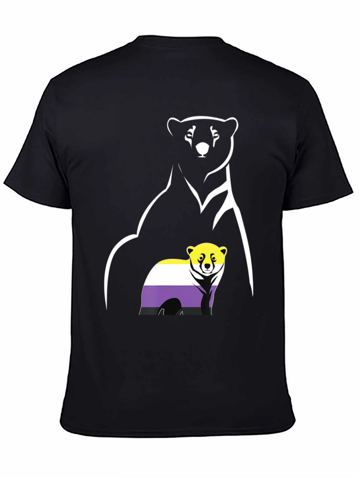 Nonbinary Pride Bear T-Shirt