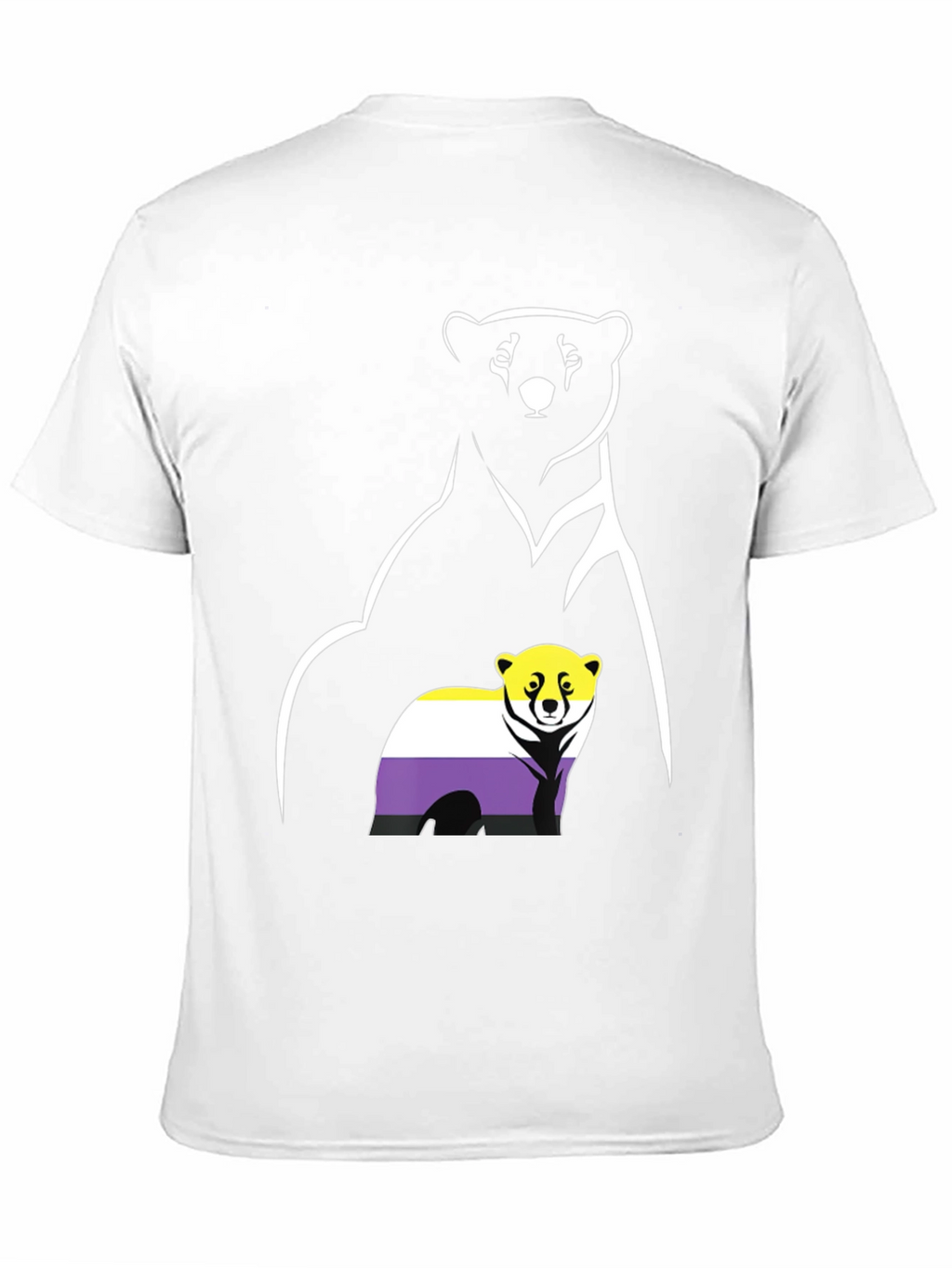 Nonbinary Pride Bear T-Shirt