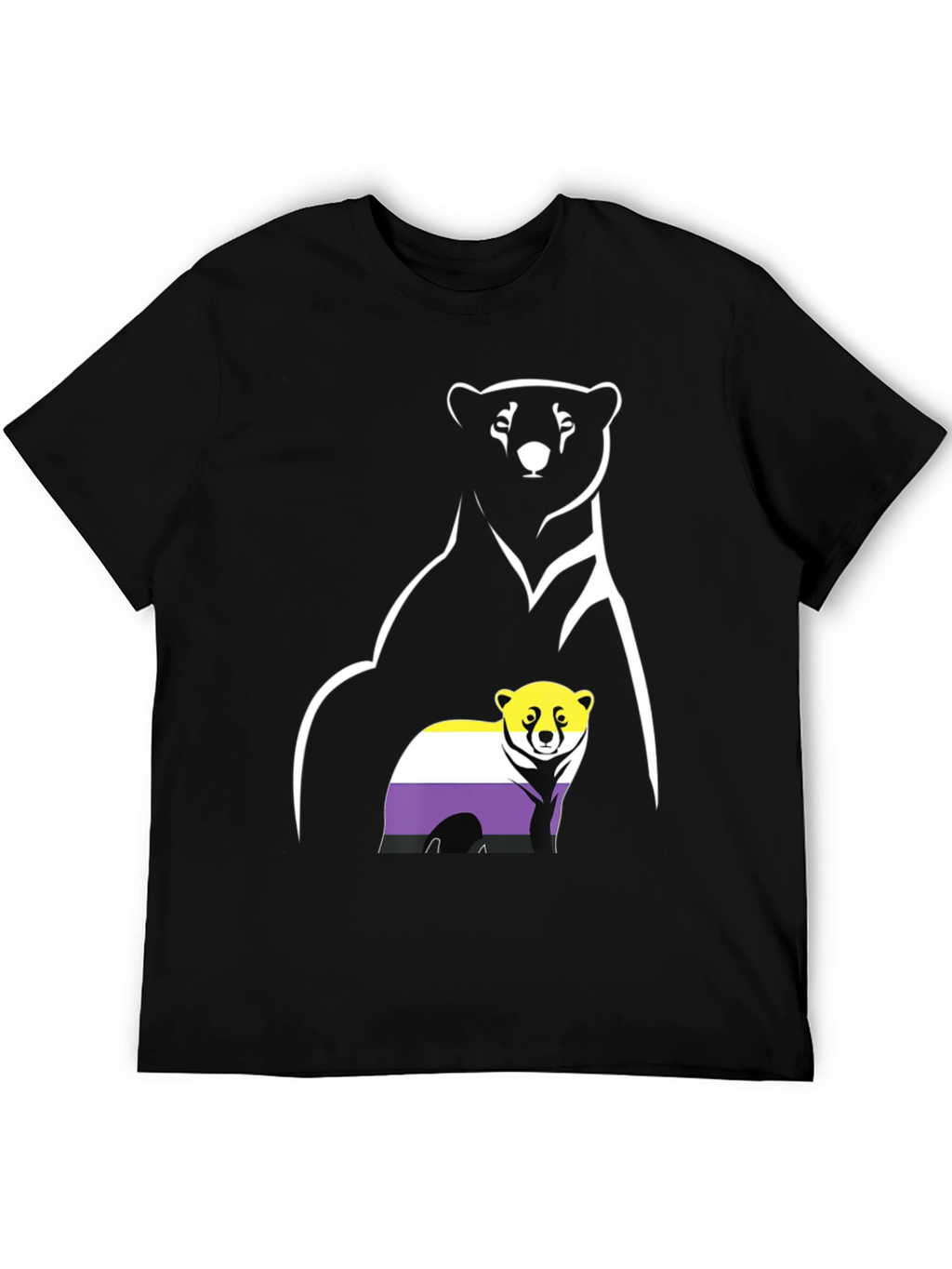 Nonbinary Pride Bear T-Shirt