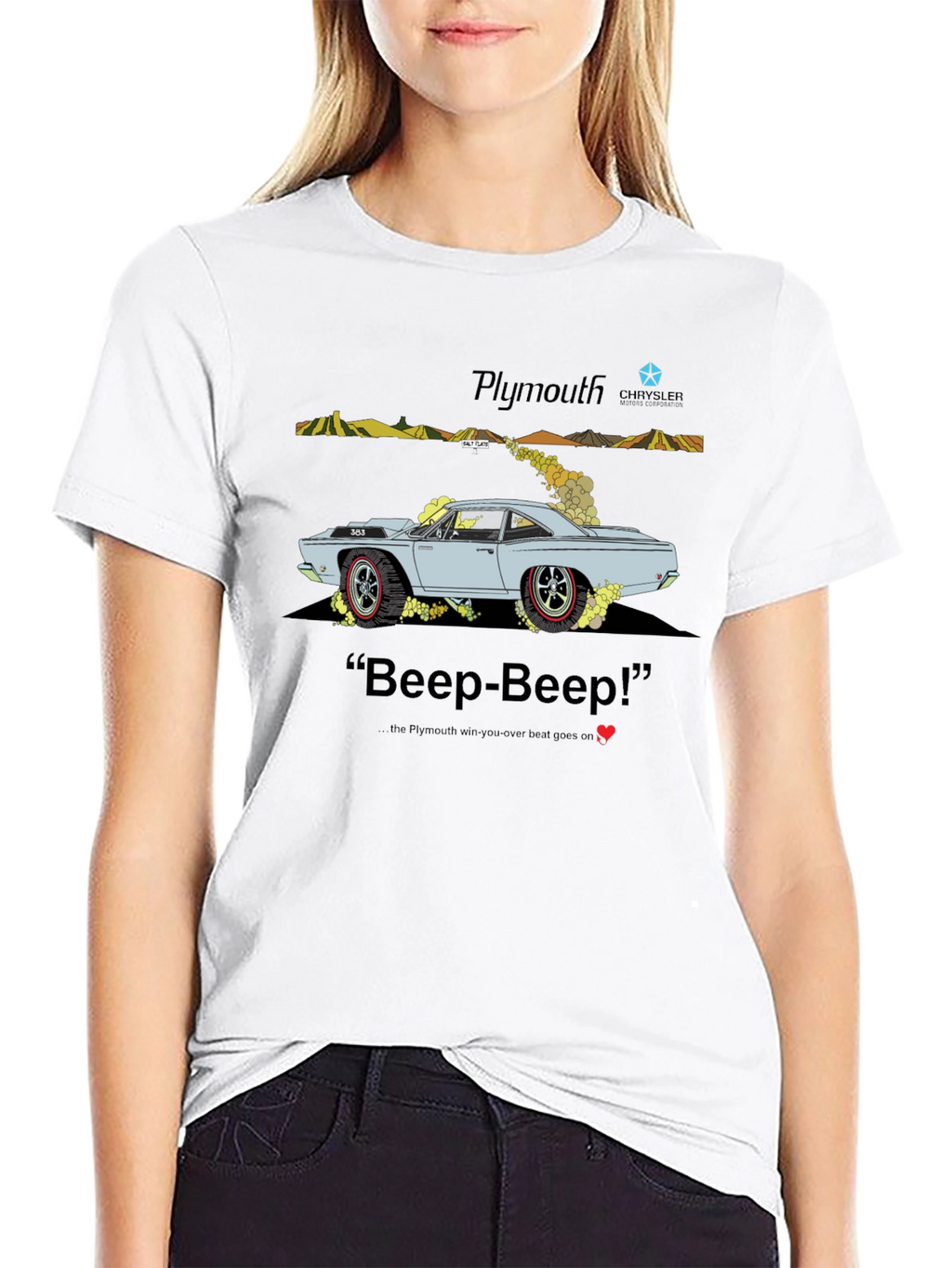 Plymouth Beep-Beep! Mens Graphic T-Shirt