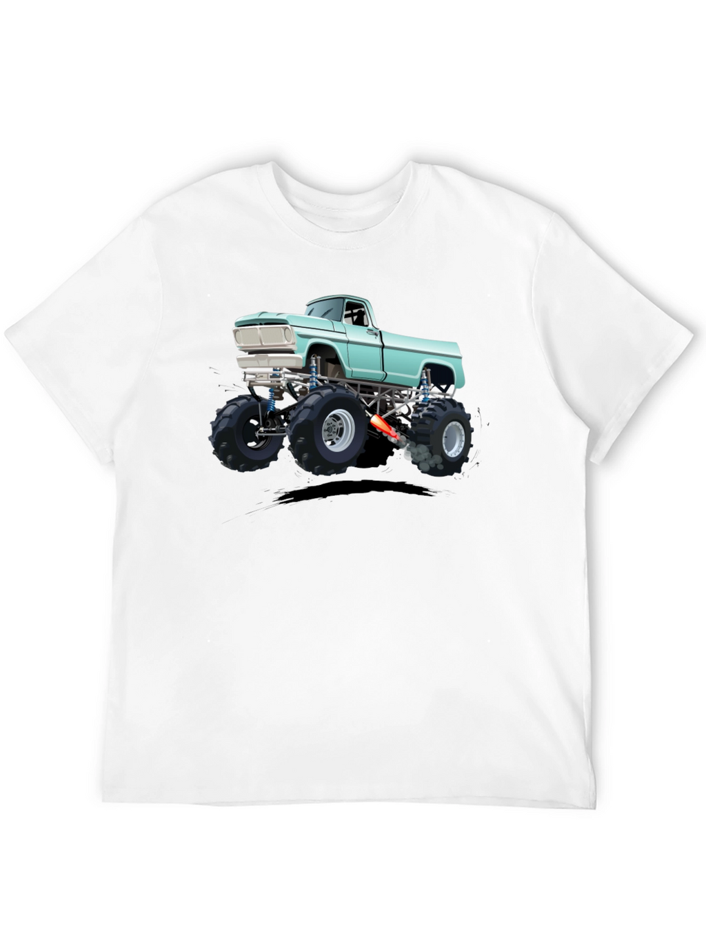 Monster Truck Graphic Tee - Black