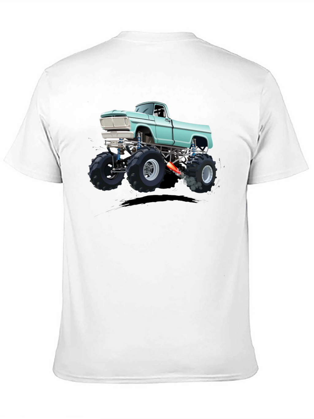 Monster Truck Graphic Tee - Black