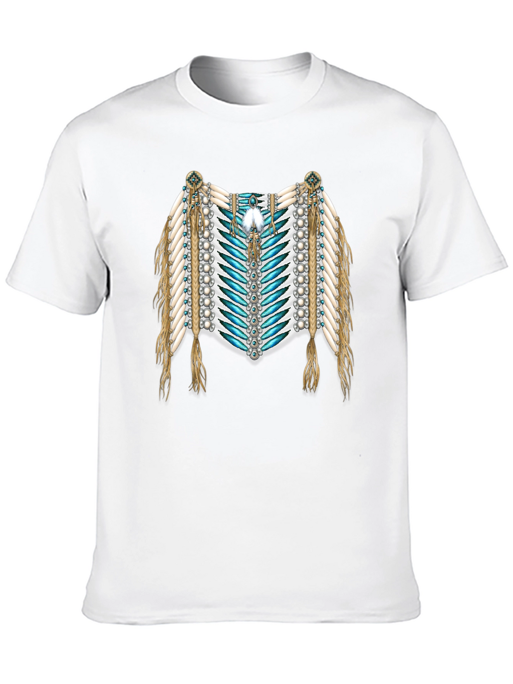Native American Style Graphic T-Shirt