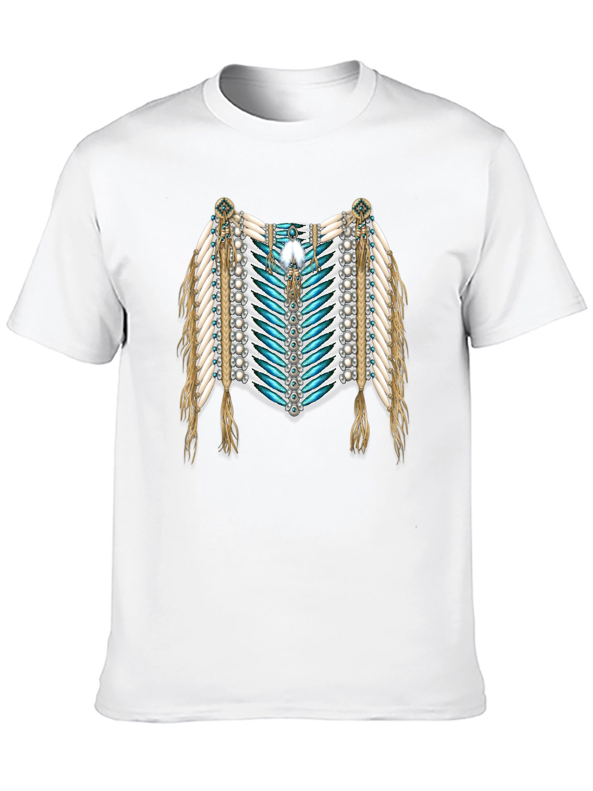 Native American Style Graphic T-Shirt