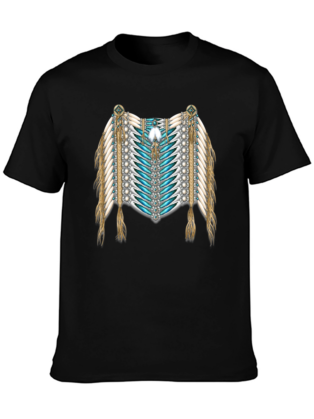 Native American Style Graphic T-Shirt