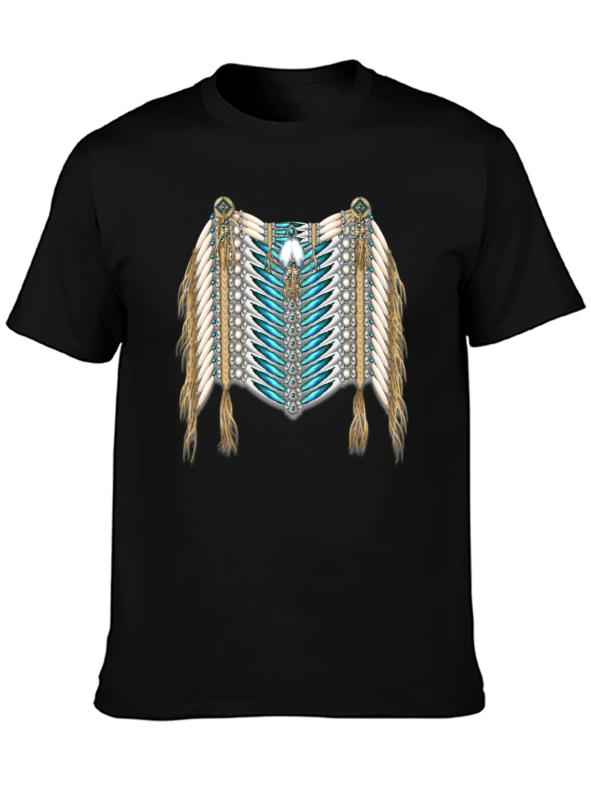Native American Style Graphic T-Shirt