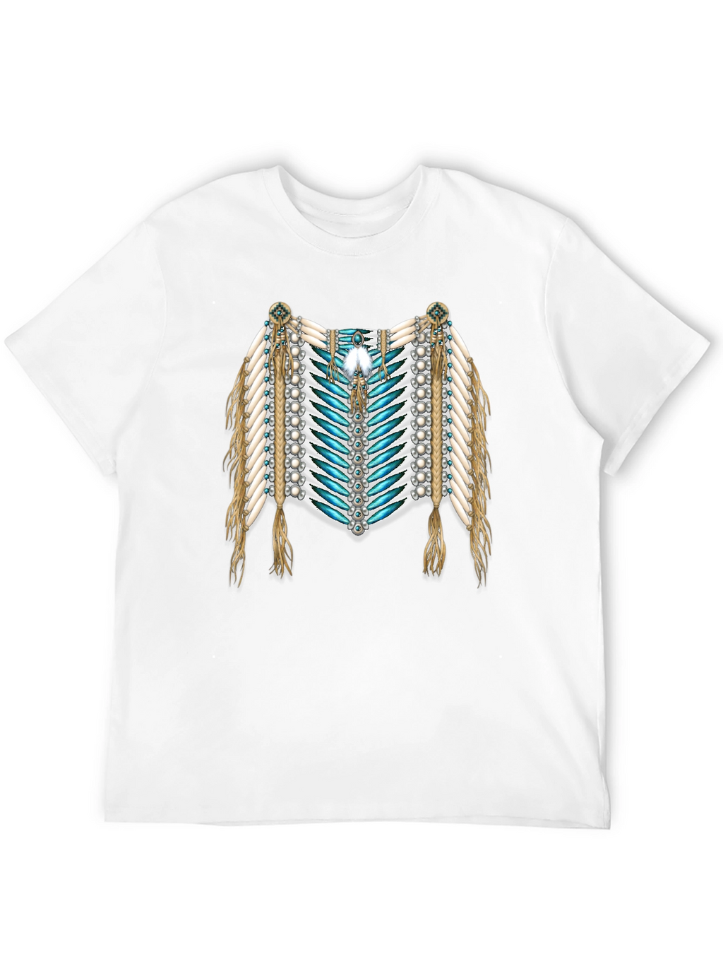 Native American Style Graphic T-Shirt
