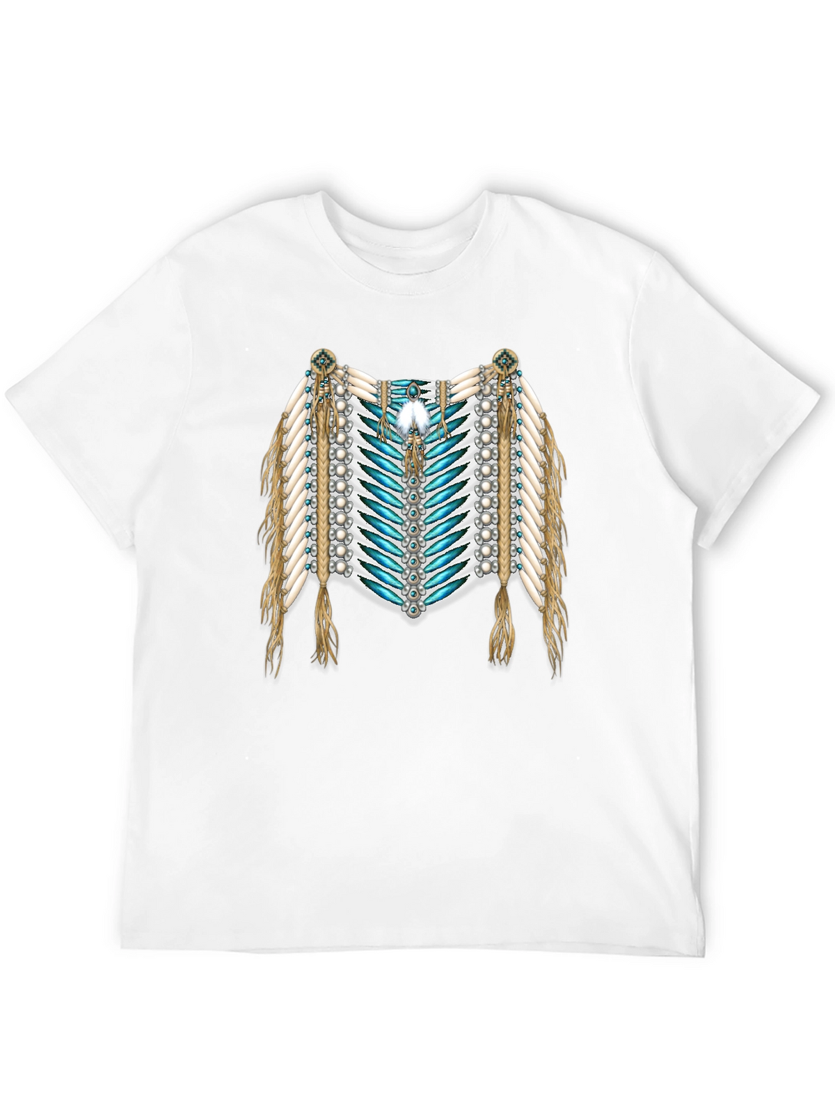 Native American Style Graphic T-Shirt