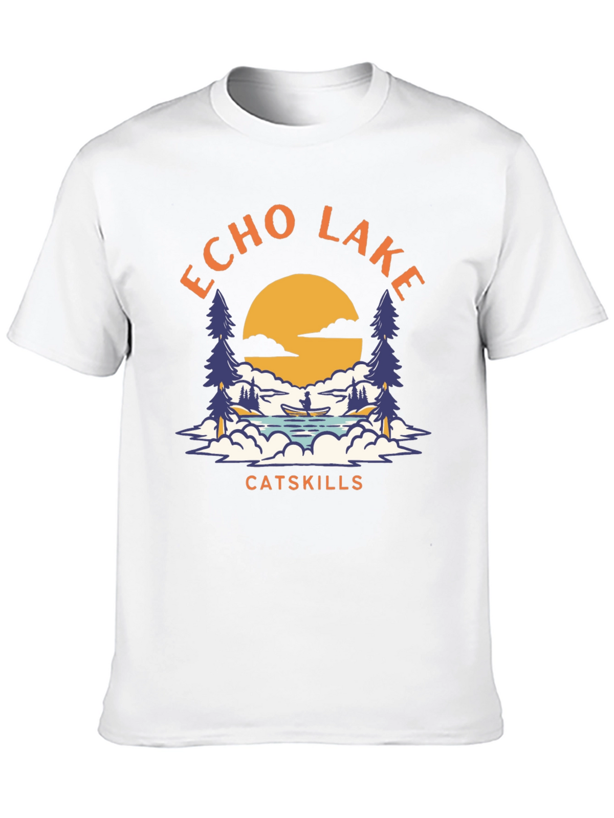 Echo Lake Catskills Graphic T-Shirt