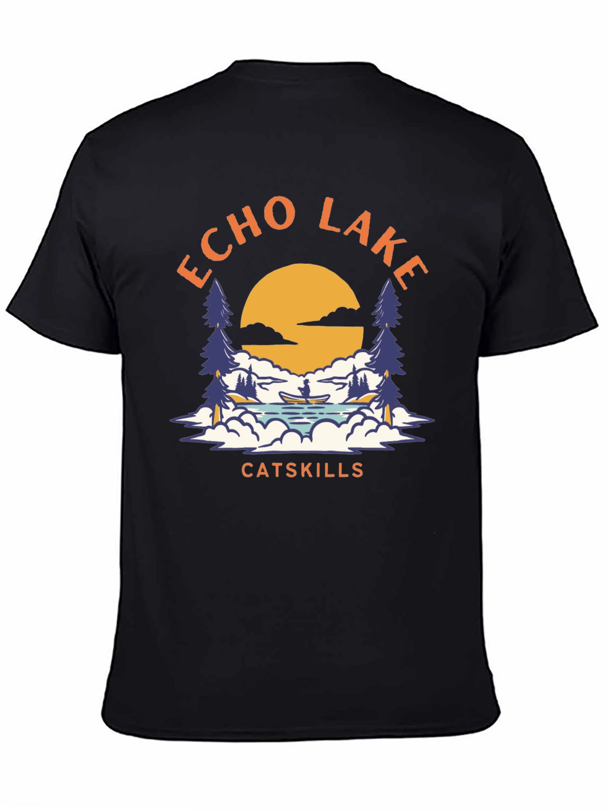 Echo Lake Catskills Graphic T-Shirt