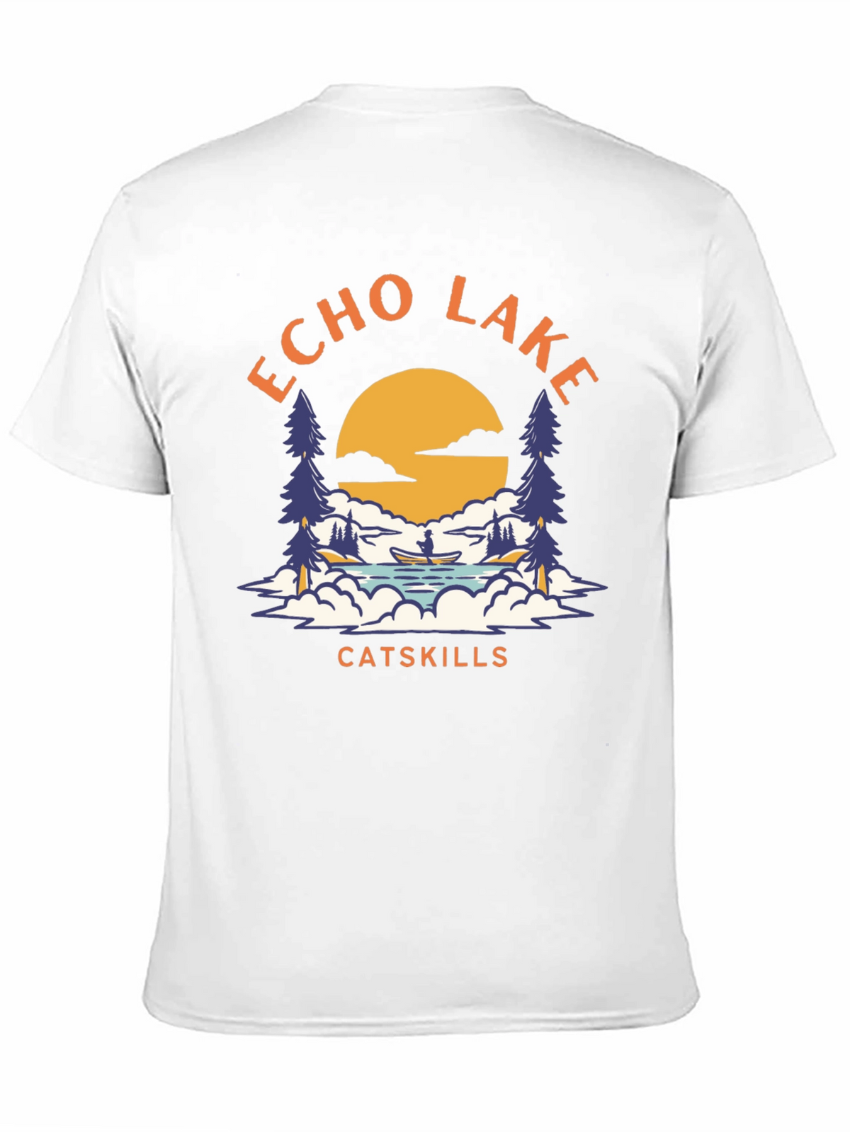 Echo Lake Catskills Graphic T-Shirt