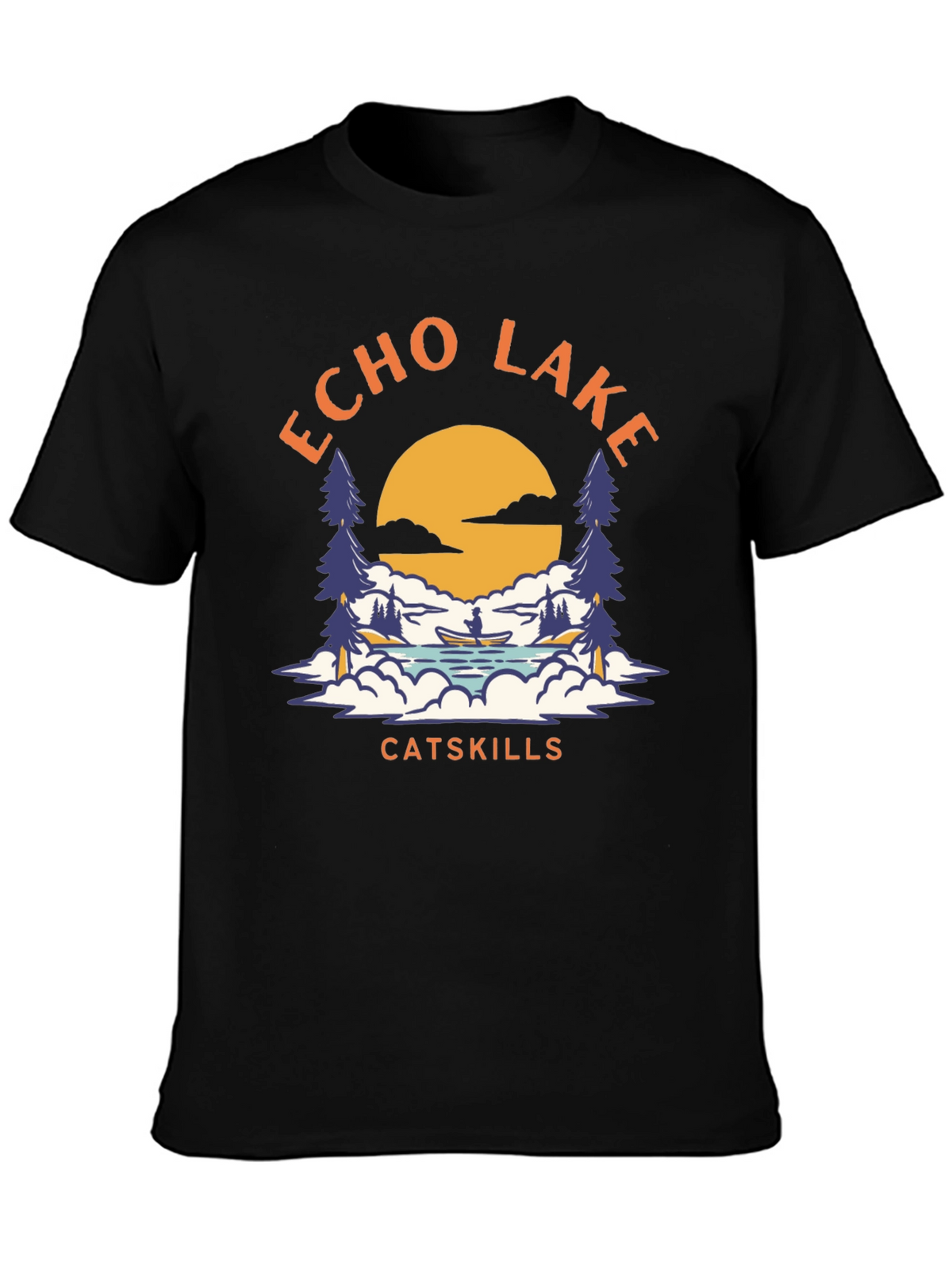 Echo Lake Catskills Graphic T-Shirt