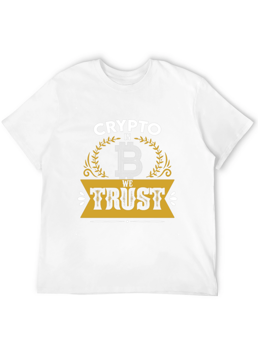 Crypto We Trust Graphic Tee - Black