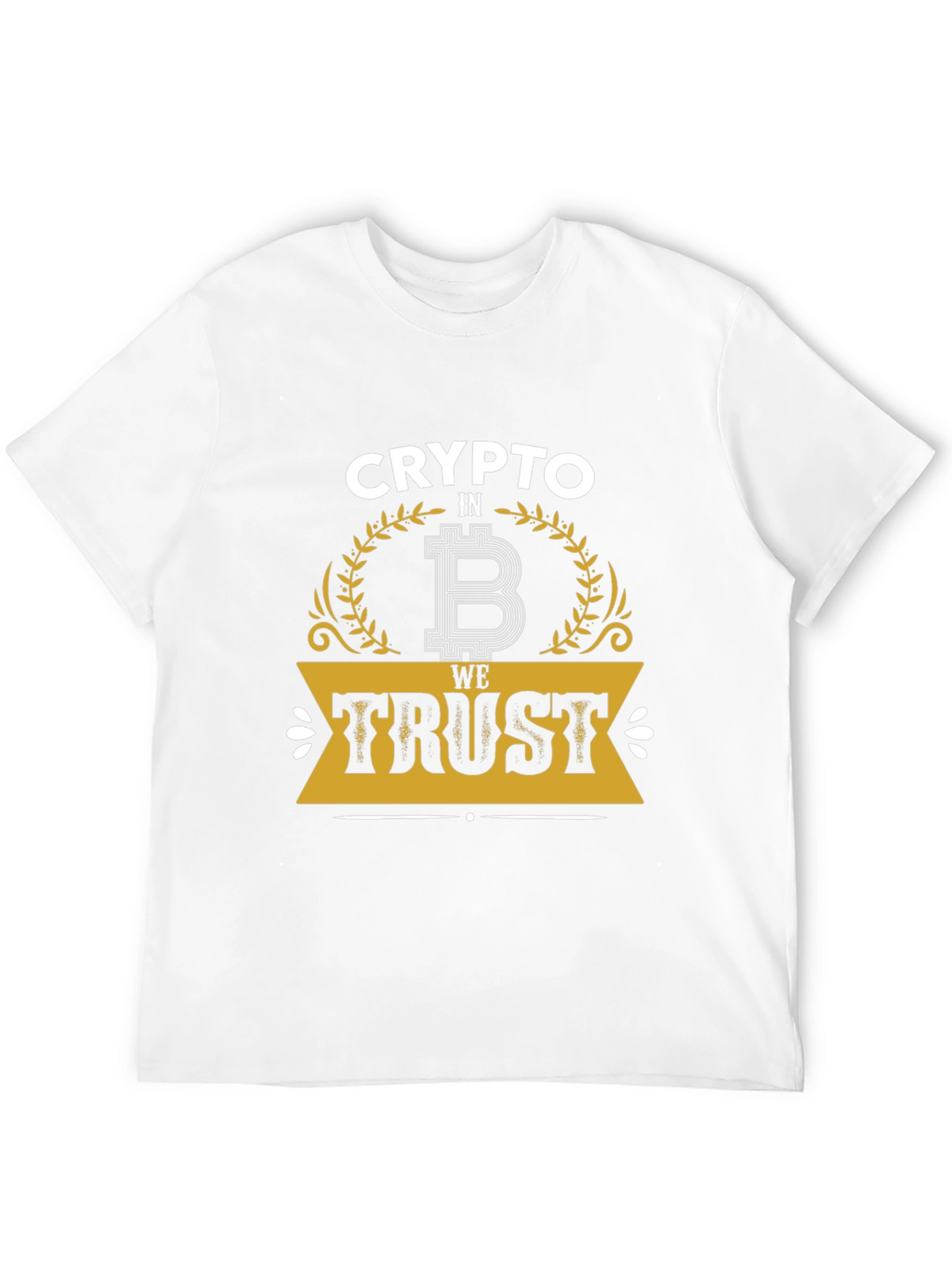 Crypto We Trust Graphic Tee - Black