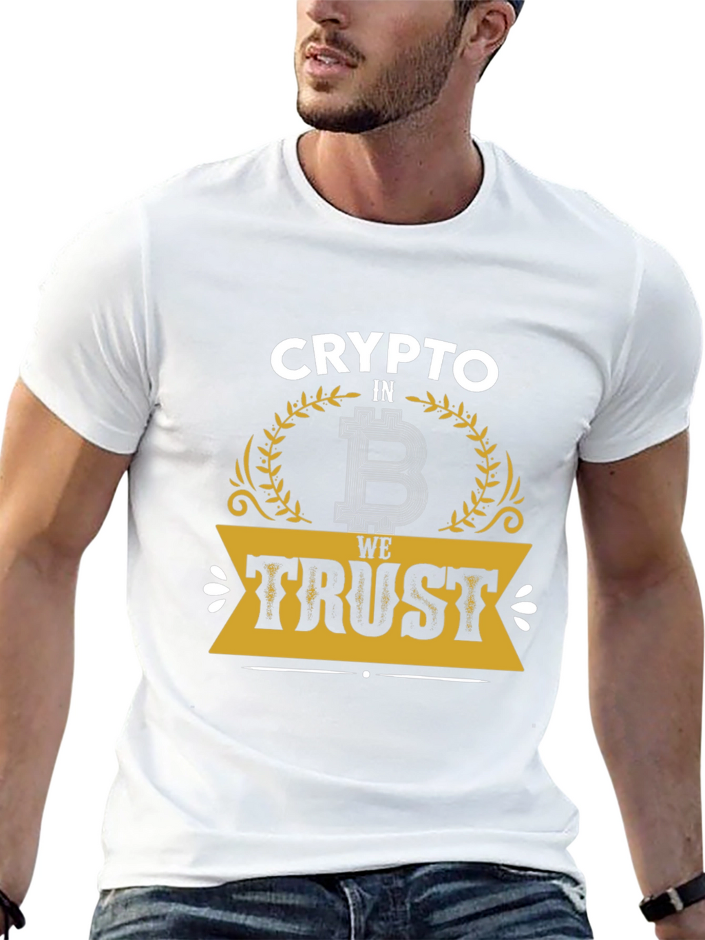 Crypto We Trust Graphic Tee - Black