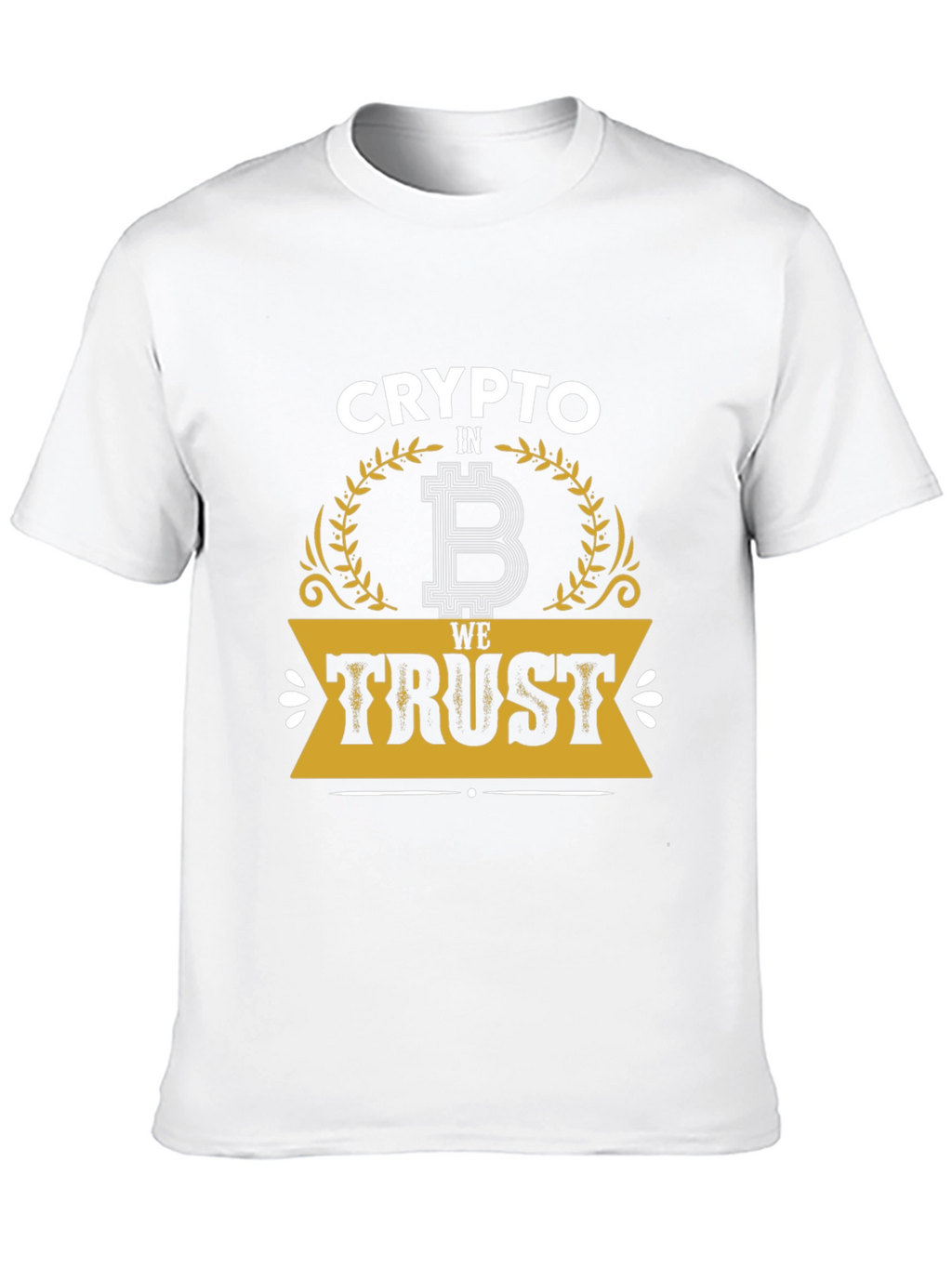Crypto We Trust Graphic Tee - Black