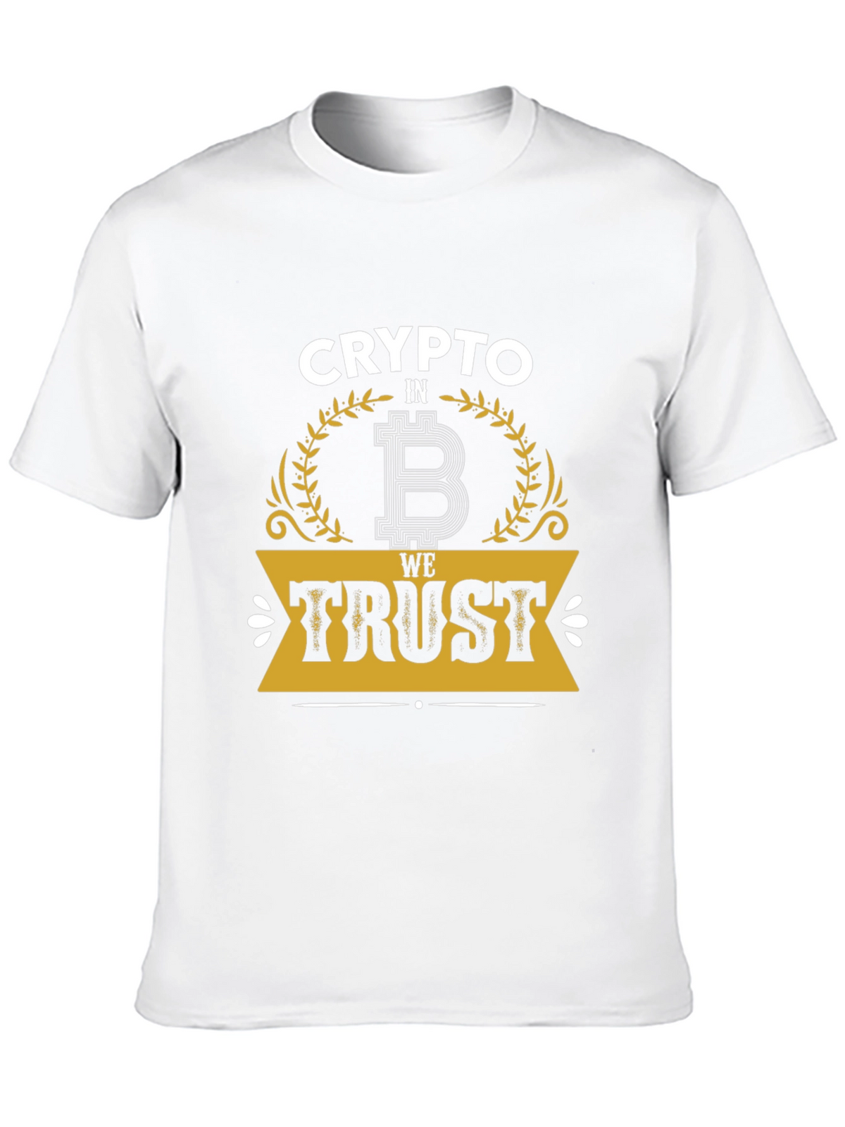 Crypto We Trust Graphic Tee - Black