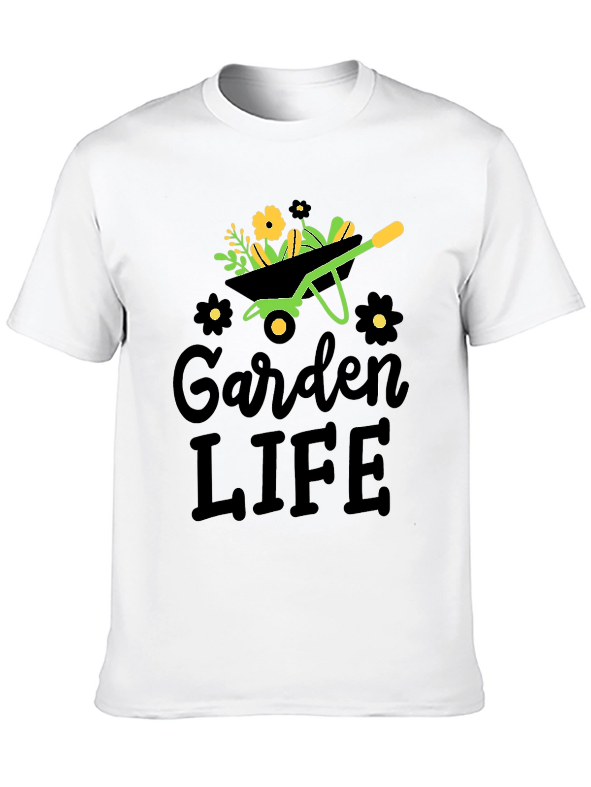Garden Life T-Shirt - Wheelbarrow Graphic Tee