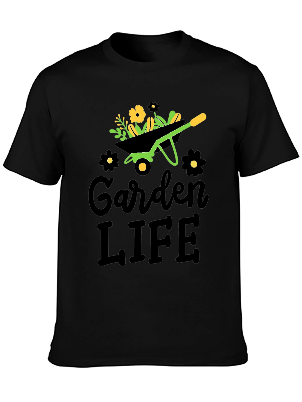 Garden Life T-Shirt - Wheelbarrow Graphic Tee