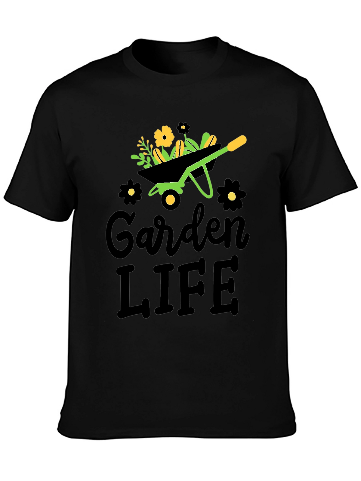 Garden Life T-Shirt - Wheelbarrow Graphic Tee