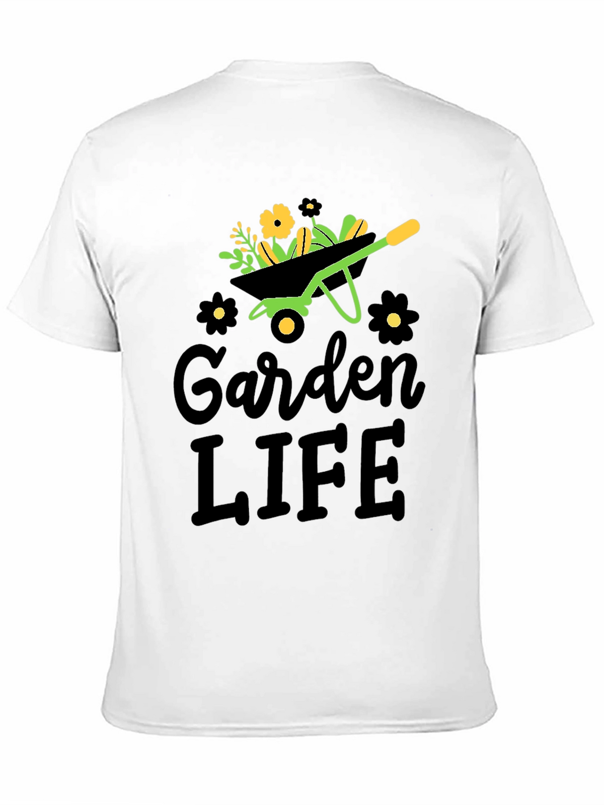 Garden Life T-Shirt - Wheelbarrow Graphic Tee