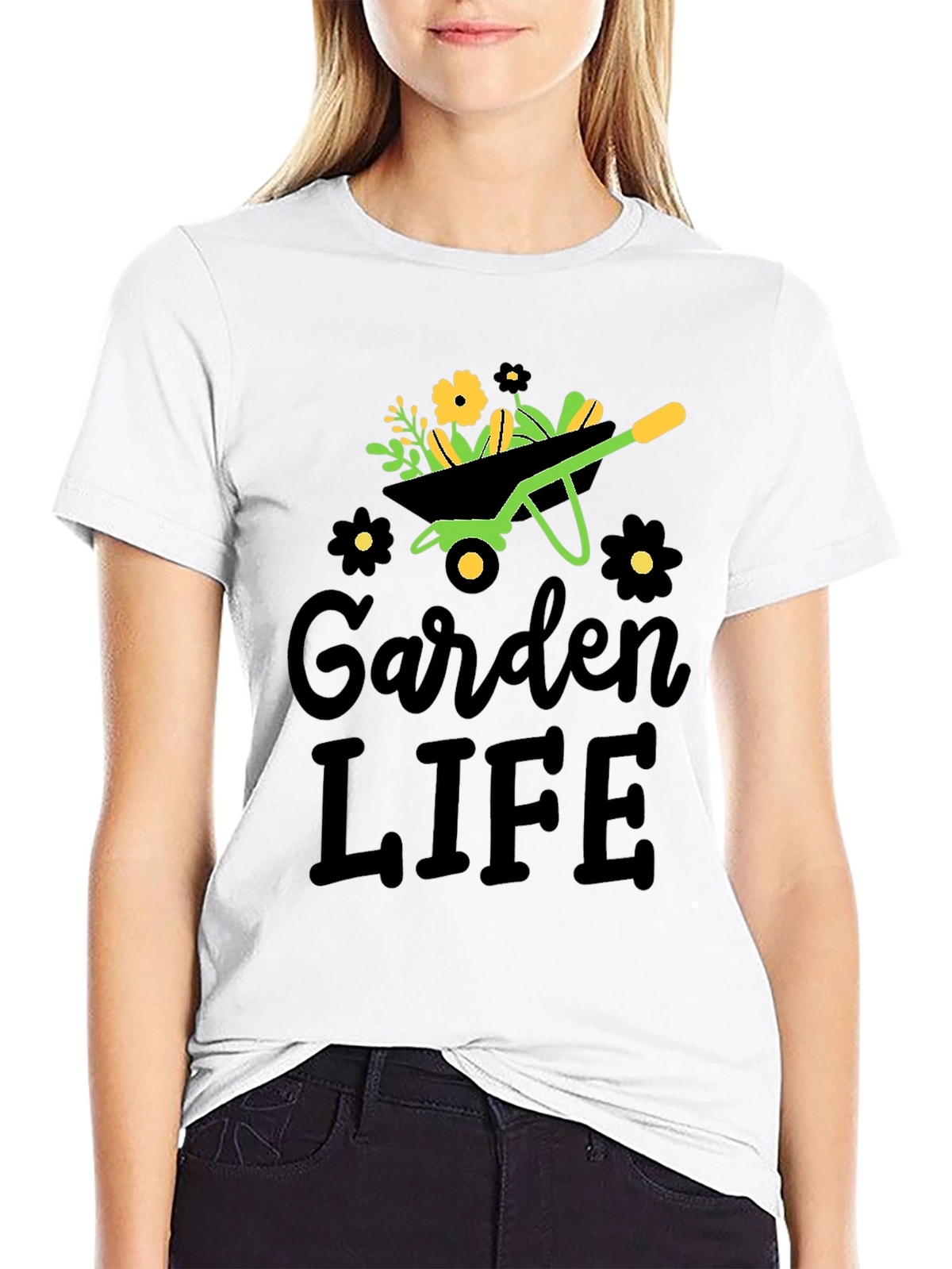 Garden Life T-Shirt - Wheelbarrow Graphic Tee